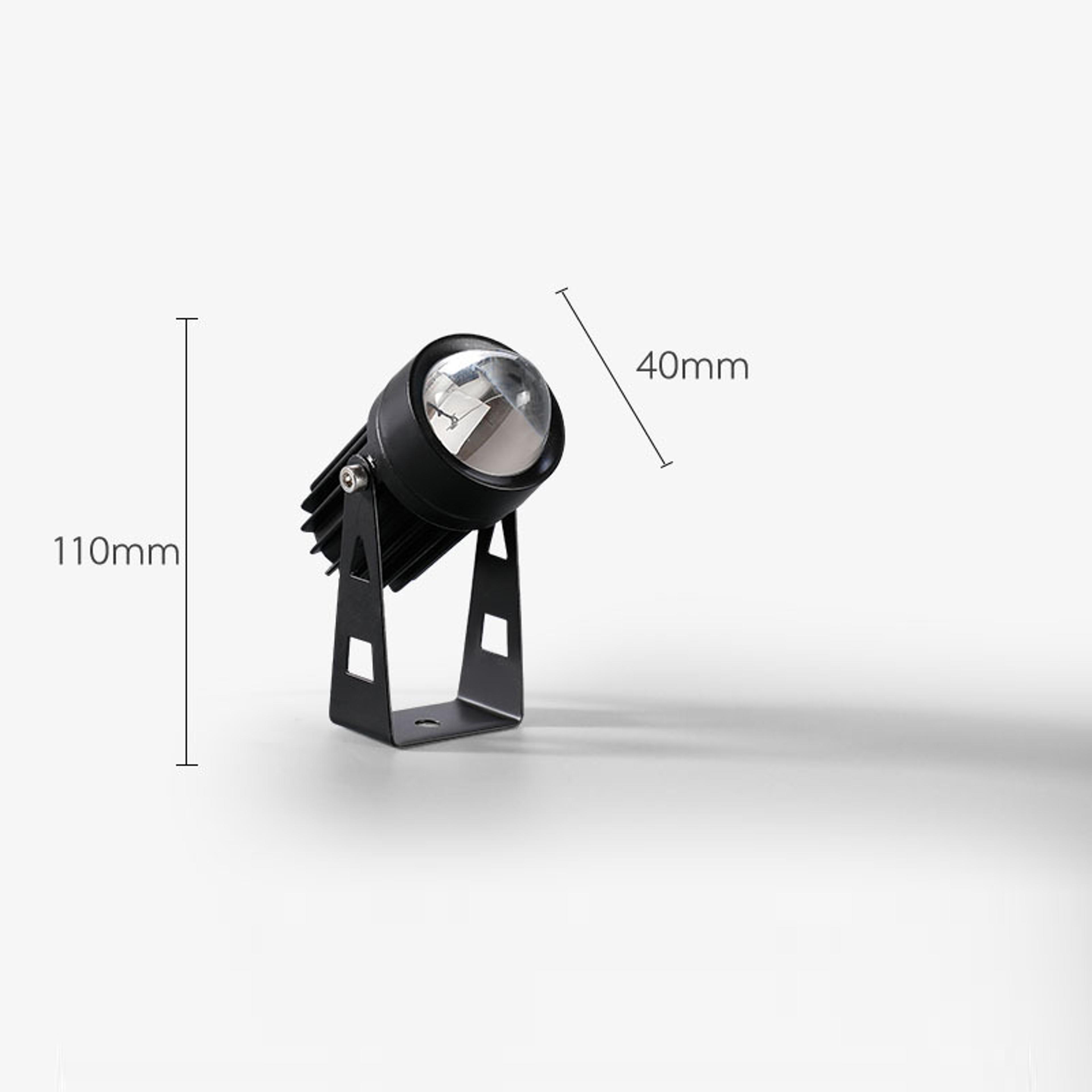Beam Of Light Outdoor LED Wall Spotlight RGB Water Proof  Color Changing Landscape Lighting For Gar