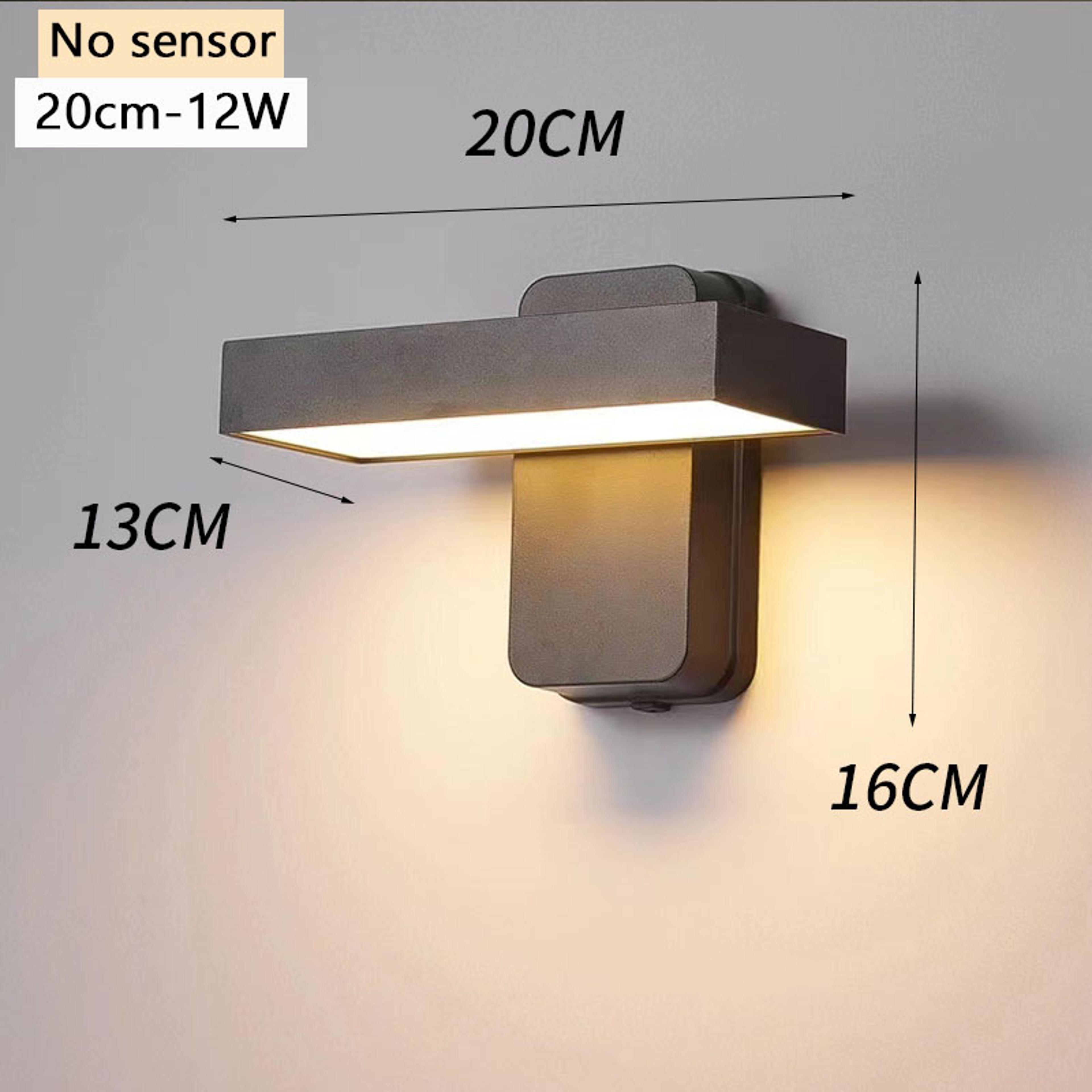 LED Outdoor Wall Lamp IP65 Motion Sensor Waterproof Rotatable Porch Light Villa Entrance Courtyard  5