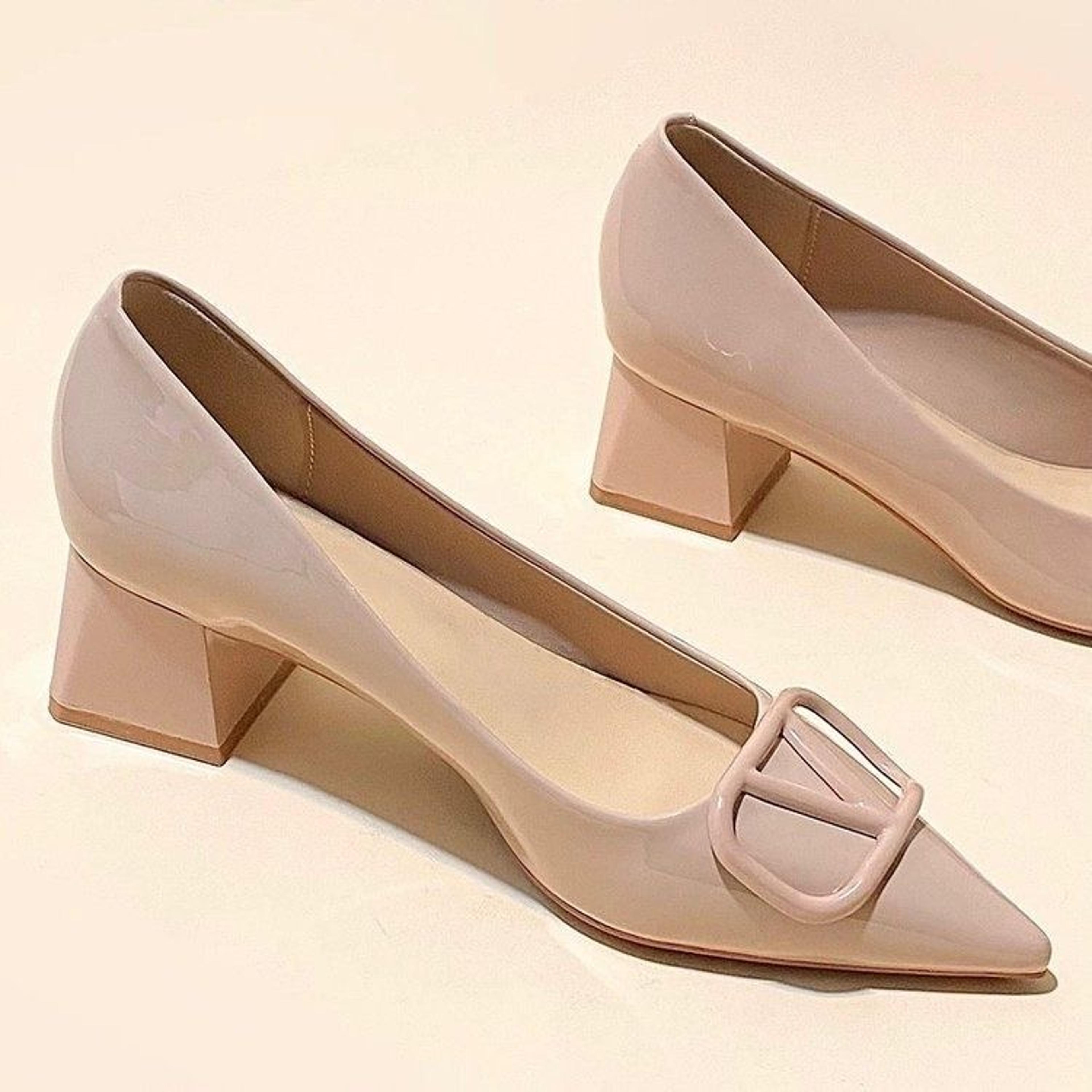 Women Elegant High Heels Pointed Toe Shoes Unique Design For Women Latest Fashion High Heel Shoes 2