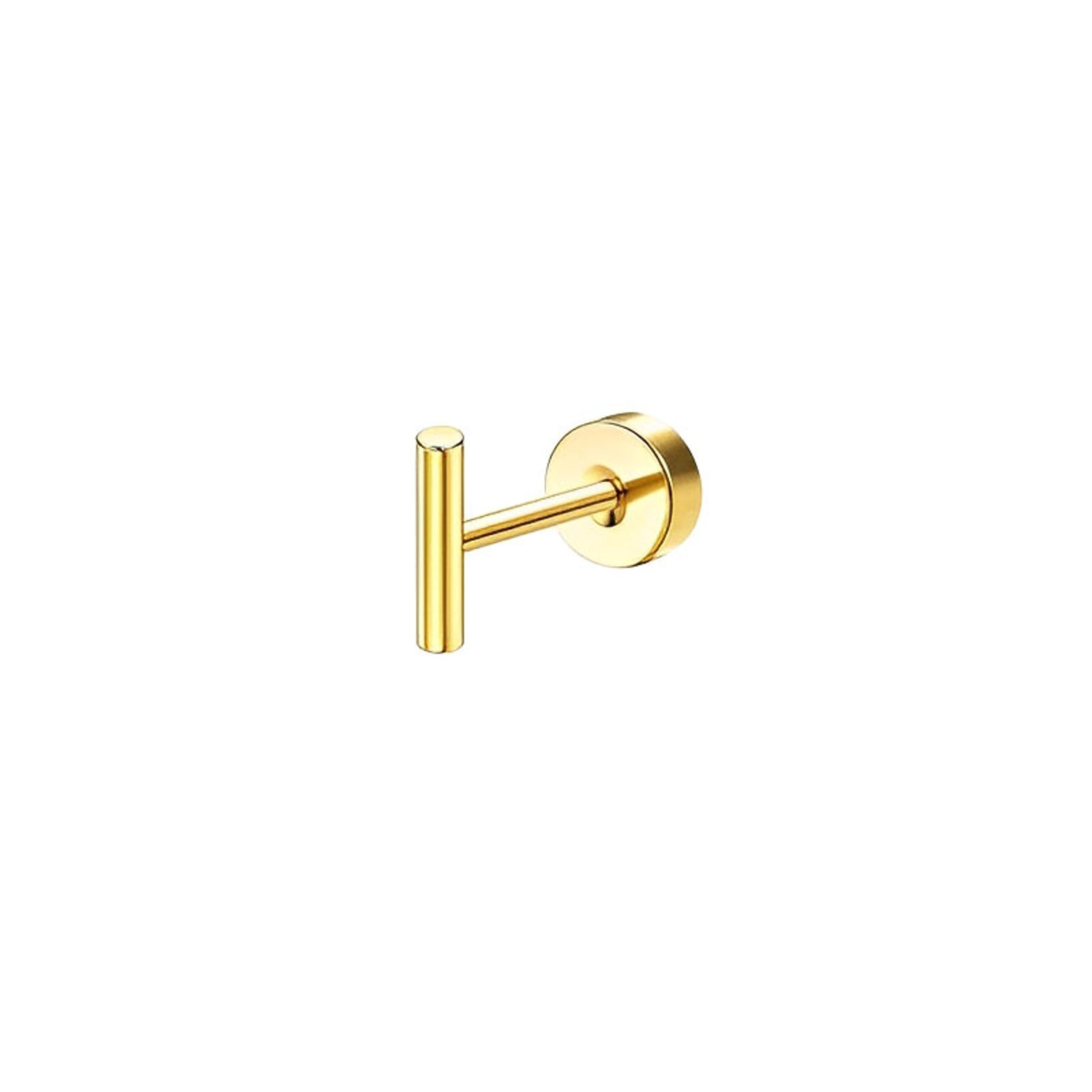 Surgical Stainless Steel Earrings For Women Dainty Flat Back Earring Stud Hoop Cartilage Earrings F 4
