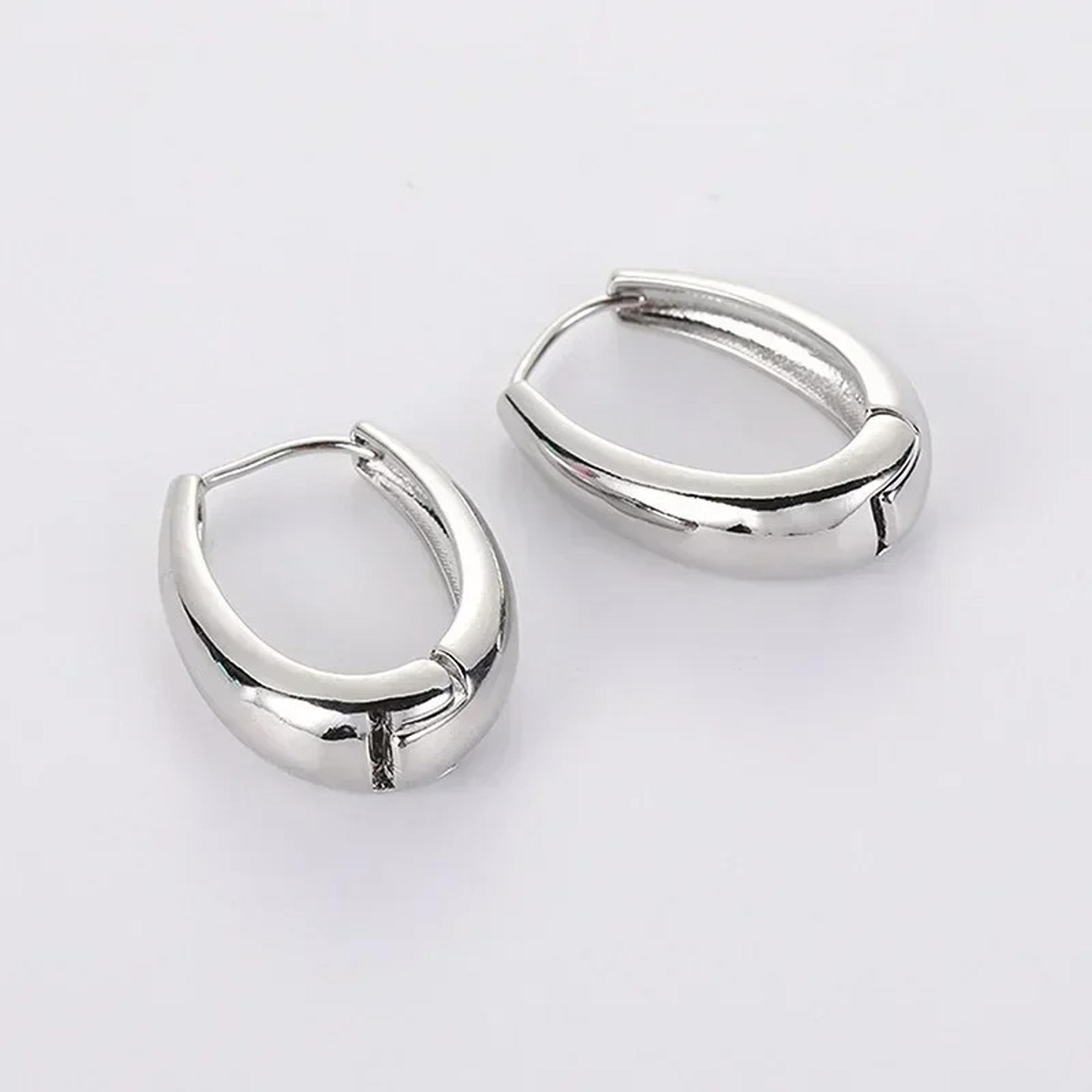Fashion Metal Drop Earrings For Women Vintage Hoop Earring Trend Classic Party Wedding Pendant Jewe 3