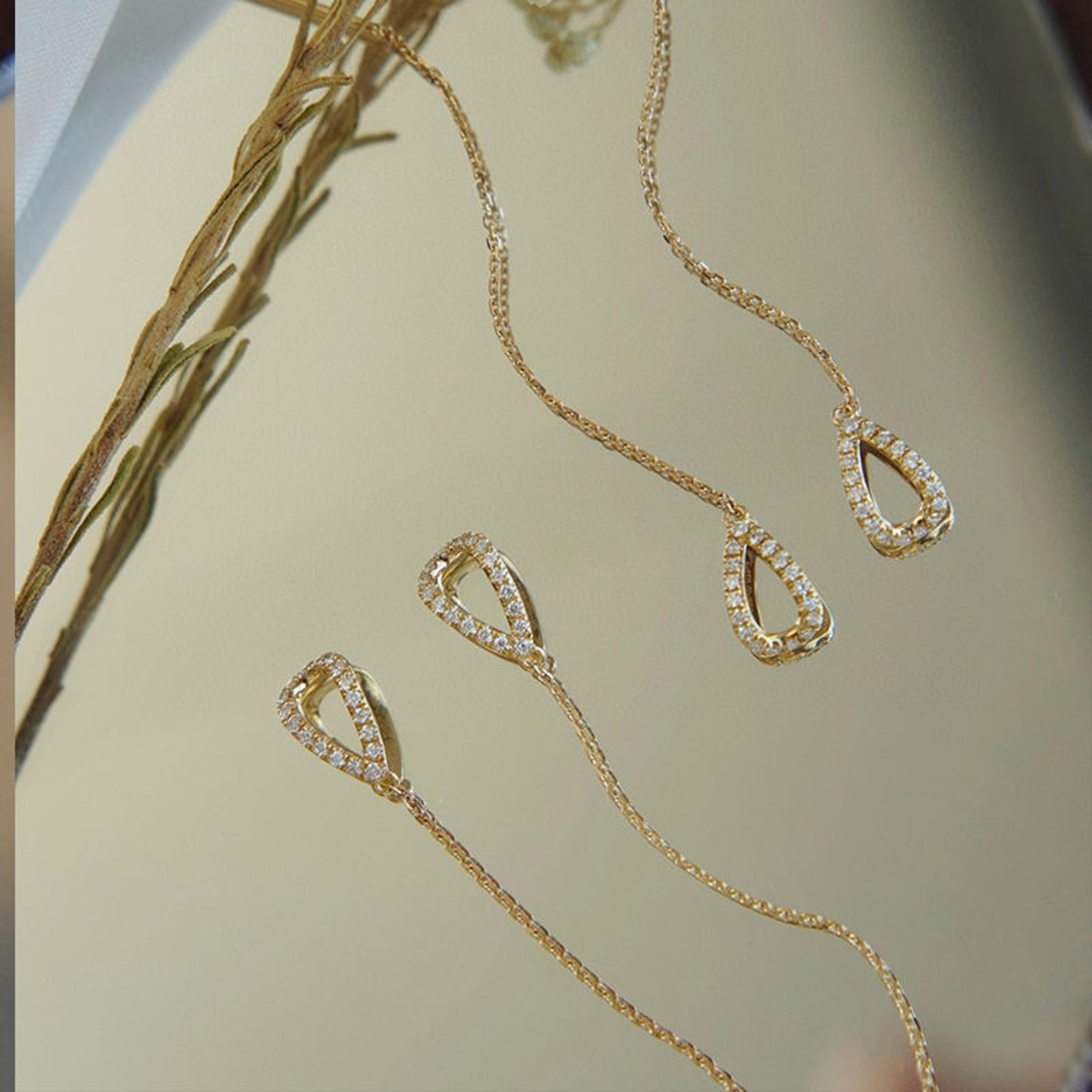 Exquisite Drop Ear Line Long Hanging Earrings For Women Zircon Crystal Bee Butterfly Flower Piercin 1