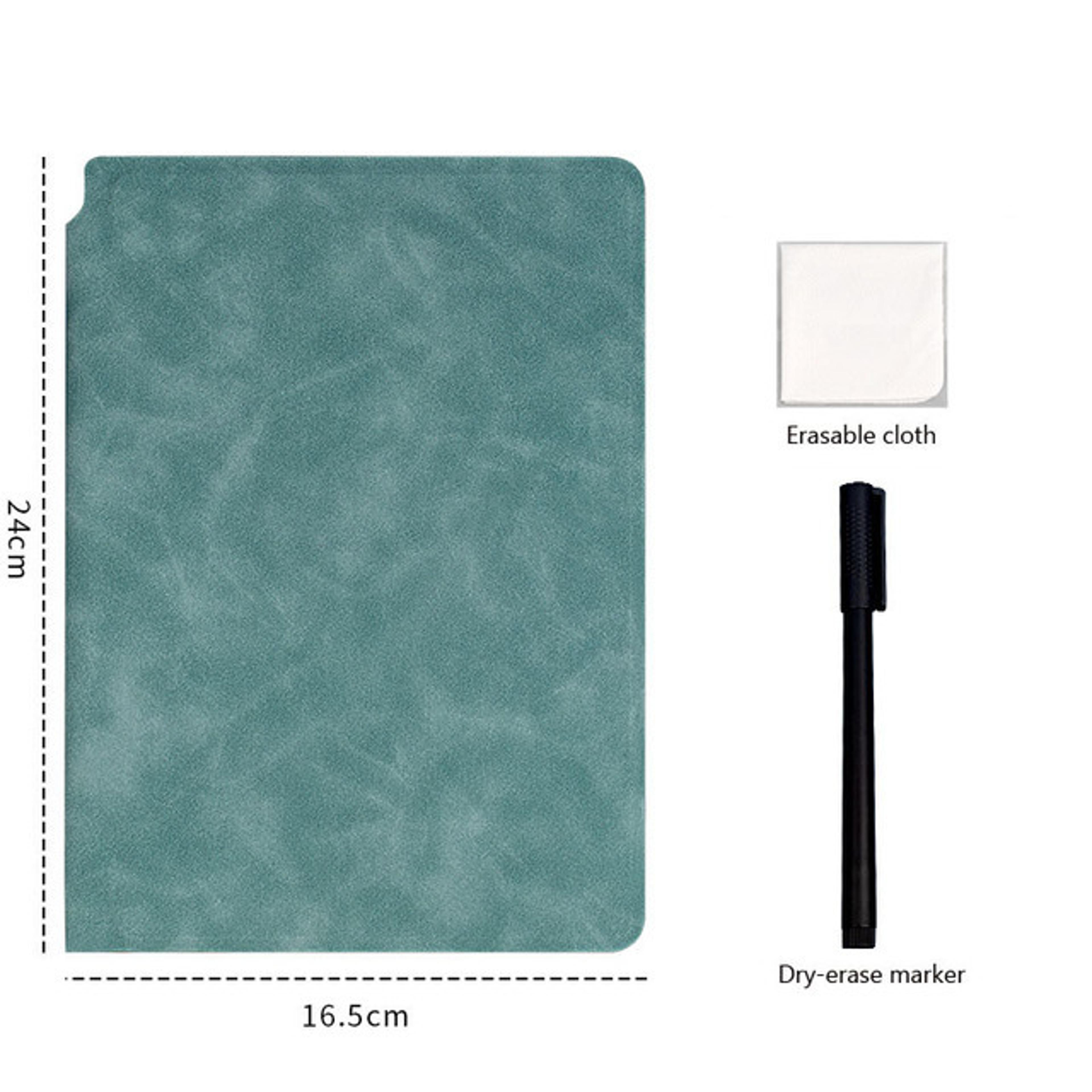 Reusable Whiteboard Notebook Memo Book Weekly Planner With Free Pen  Cloth Portable Notebooks For E 6