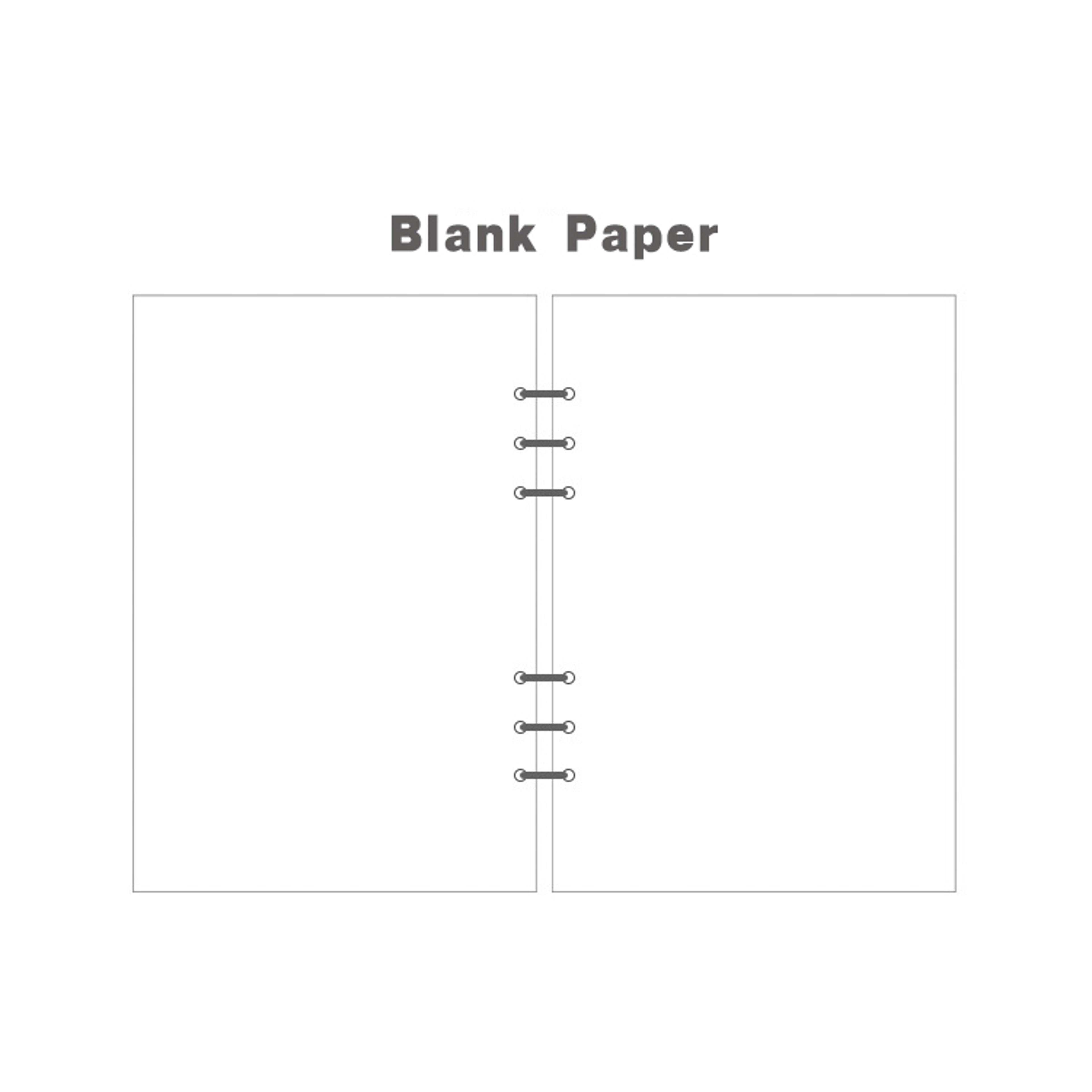Transparent Diary Binder Loose Leaf Notebook Planner Journal Cover Office Stationery Supplies Note  9