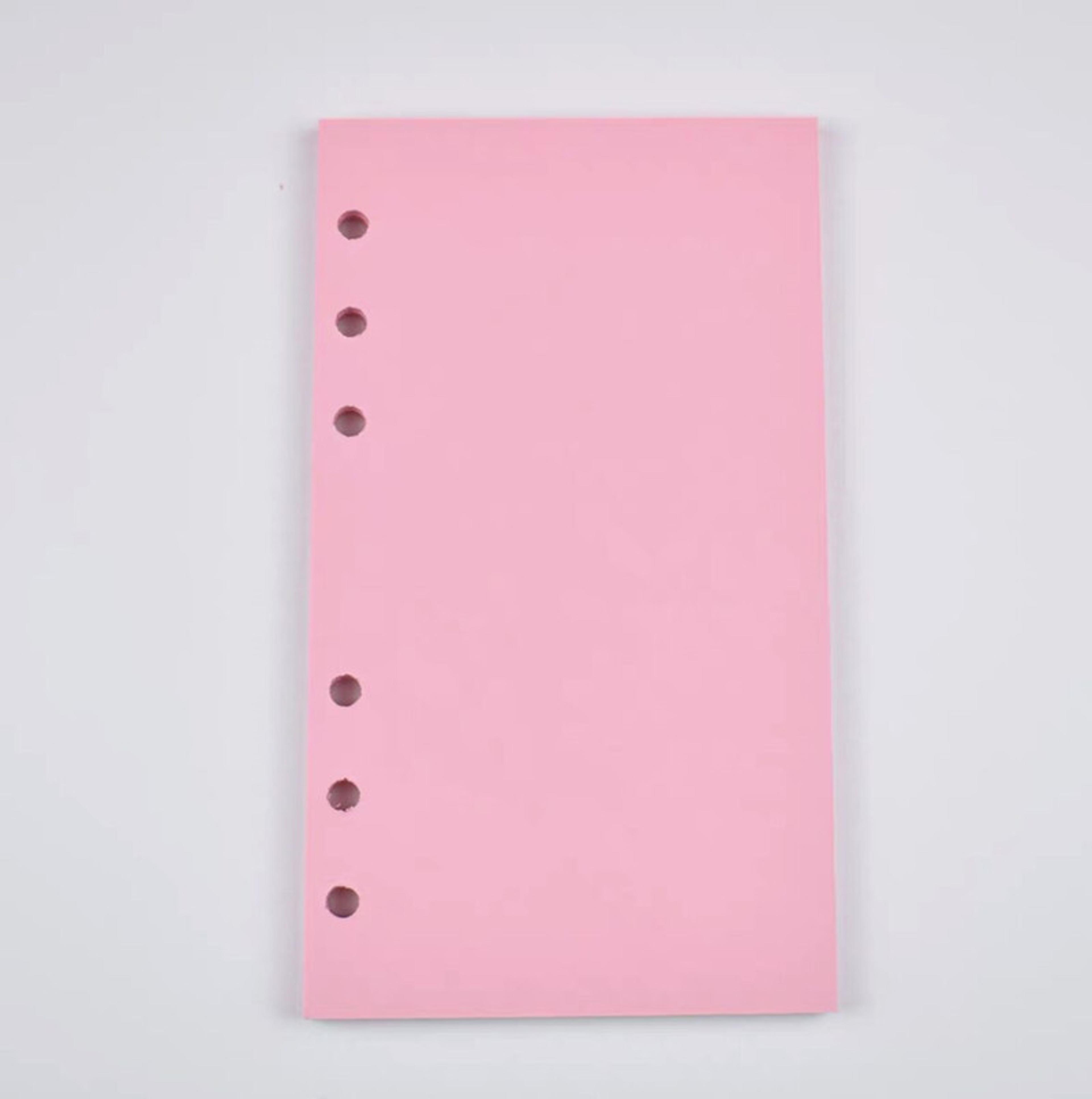 Transparent Diary Binder Loose Leaf Notebook Planner Journal Cover Office Stationery Supplies Note  13