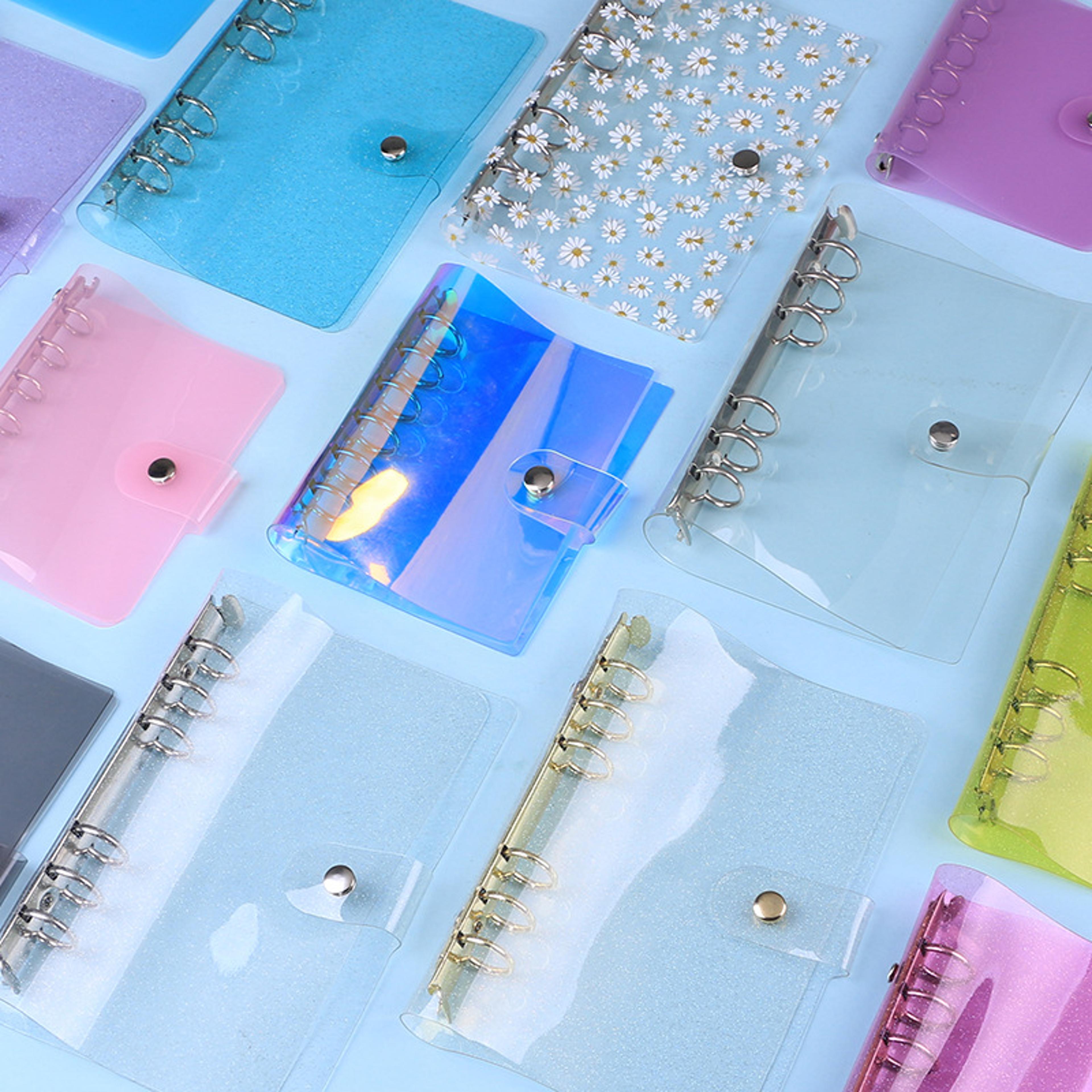 Glittery Bling Binder Notebook Cover Diary Agenda Planner Paper Cover For School Stationery 0