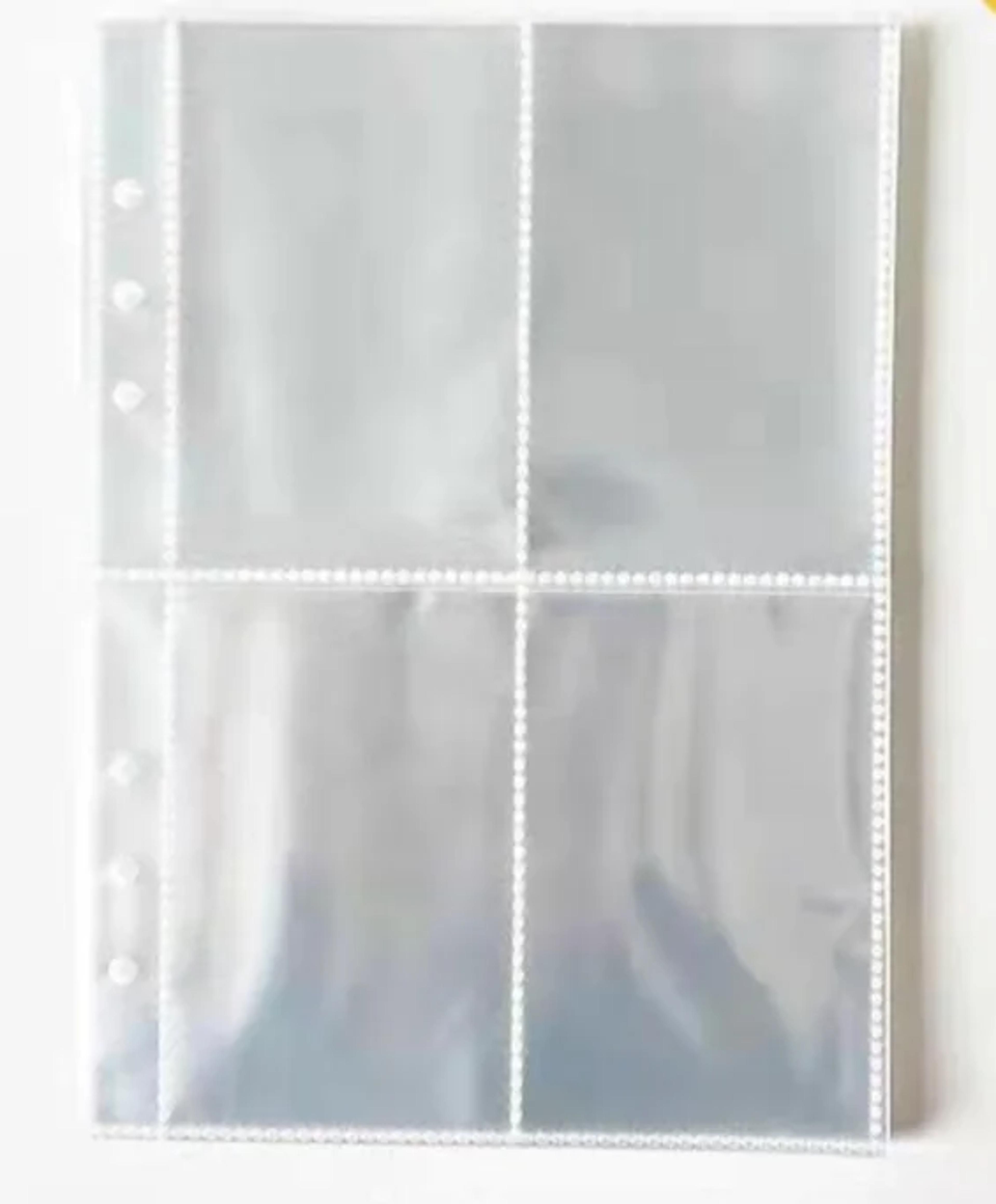 White Blue Binder Photo Cards Collect Book Diary Agenda Planner Cover Album Stationery For Organizi 8