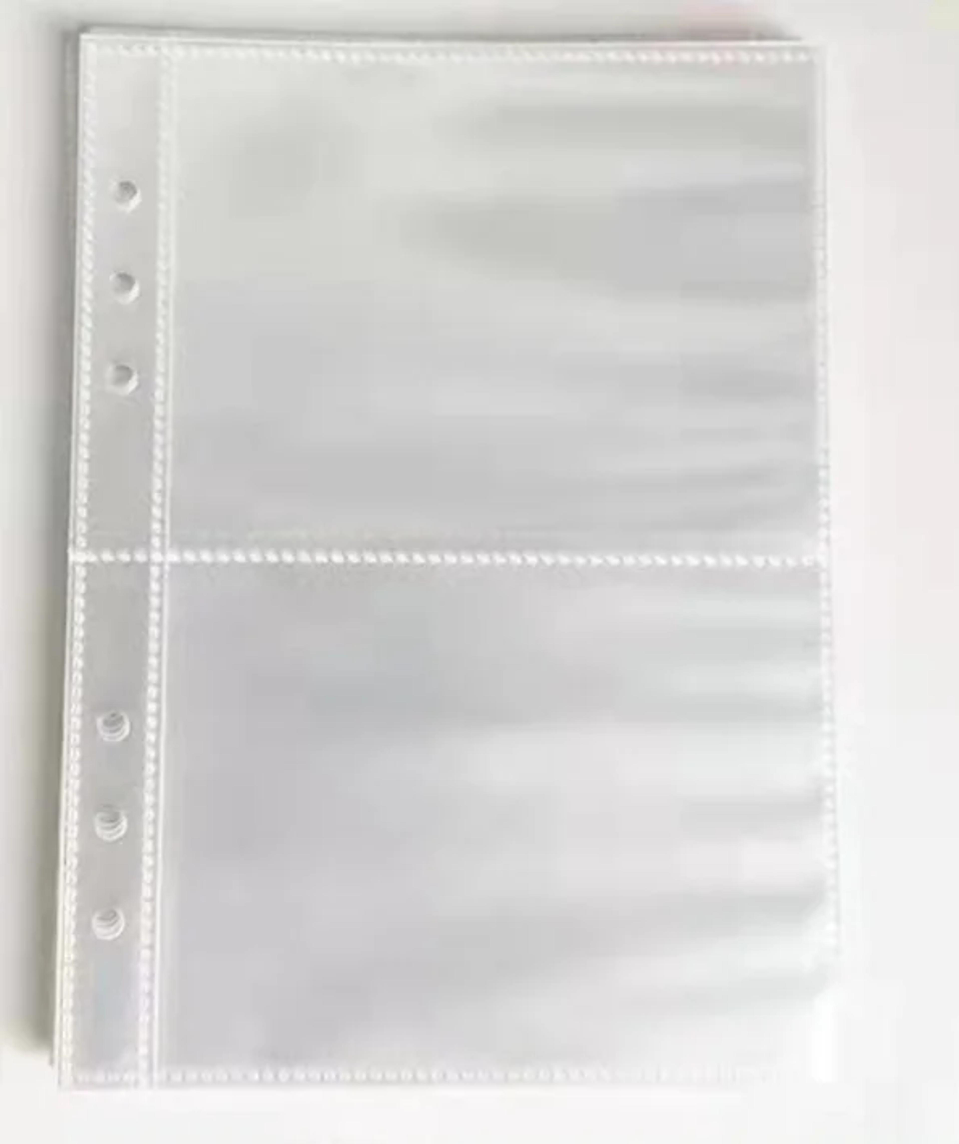 White Blue Binder Photo Cards Collect Book Diary Agenda Planner Cover Album Stationery For Organizi 9