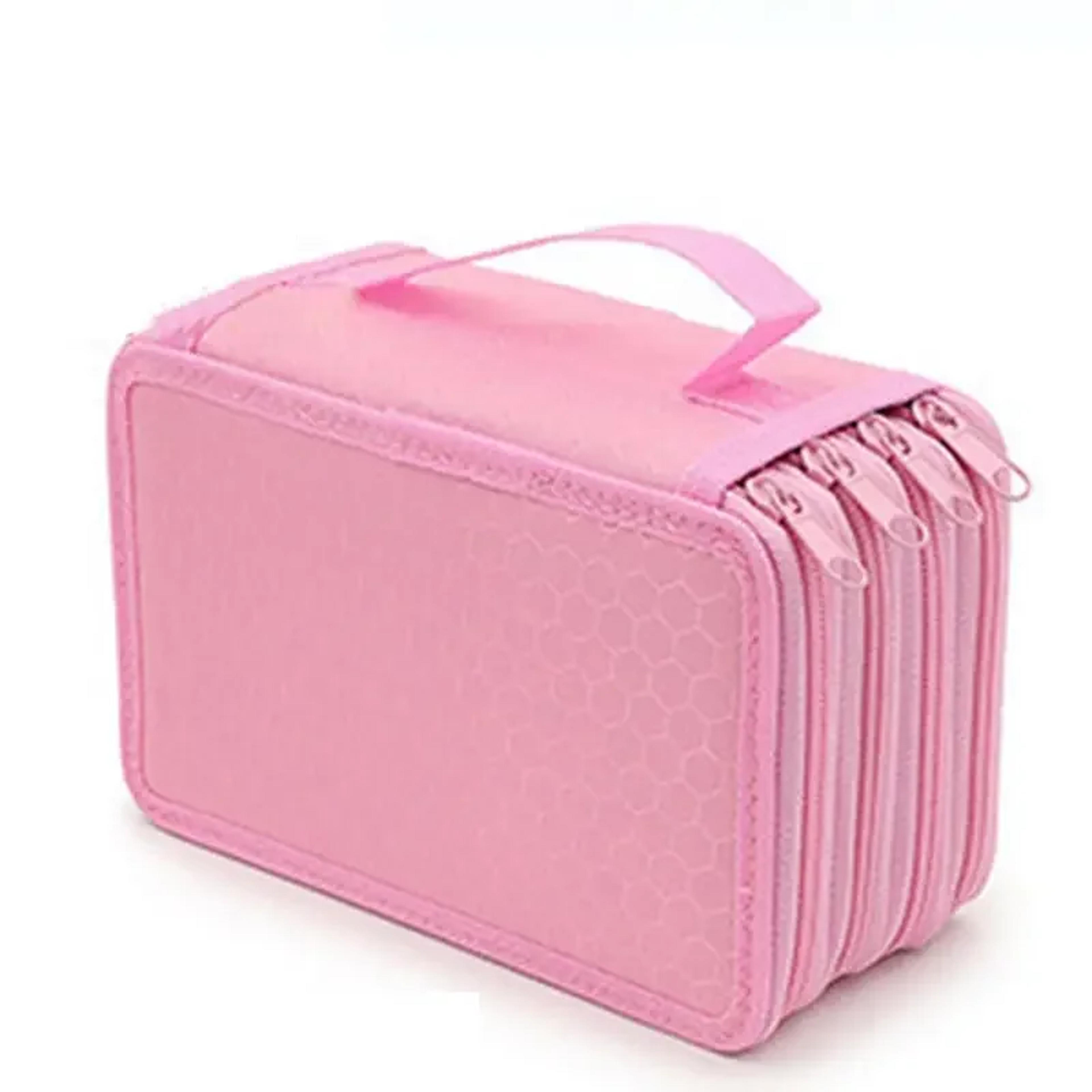 Pencil Case Portable Large Capacity Multifunction Pencil Bag With Zipper Pocket Art School Statione