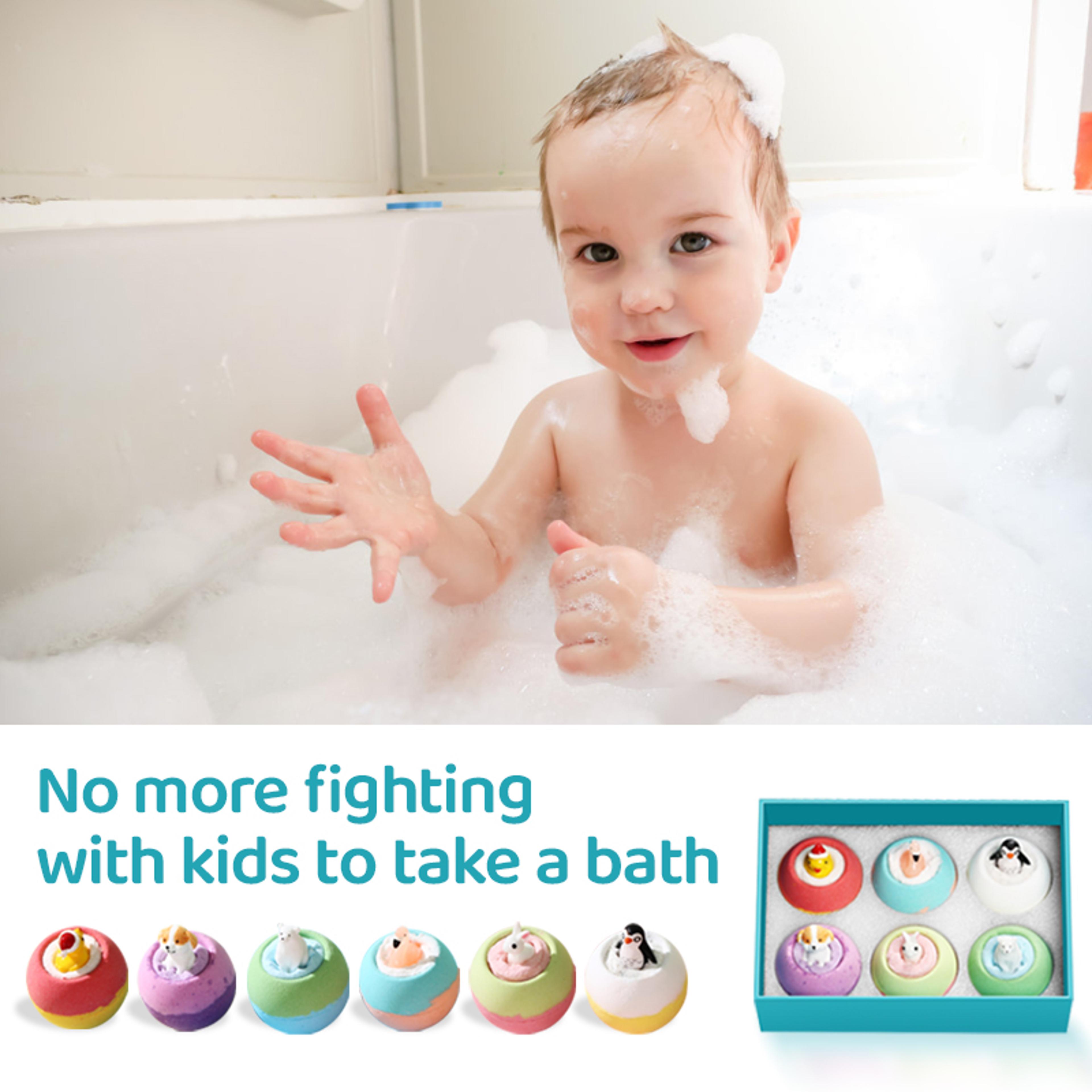 Bath Bombs For Kids With Surprise Toys Inside Fun Holiday Bubble Bath Cheerful Scent For Boys And G 2
