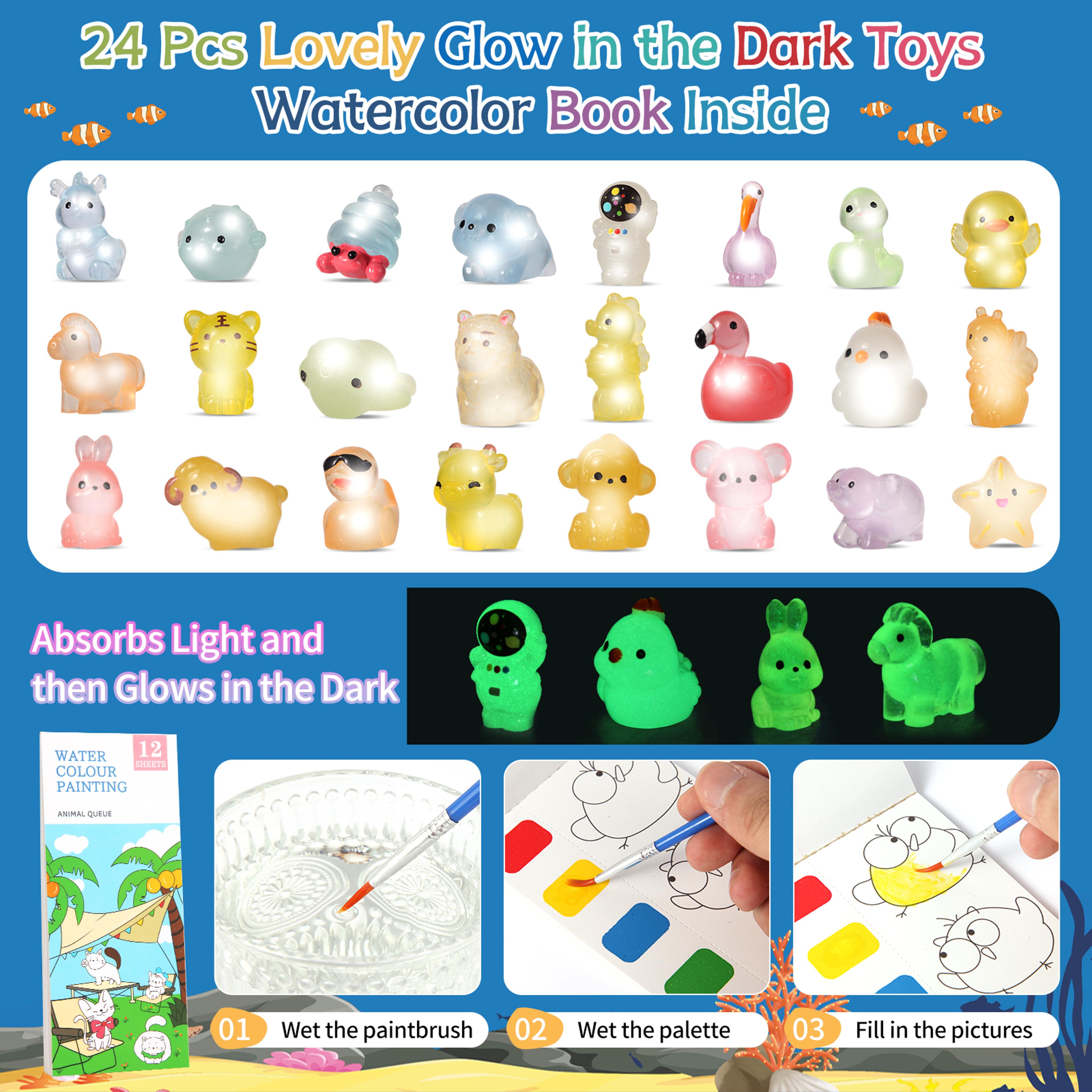 Bath Bombs For Kids With Toy Inside Natural And Organic Bubble Bath Bombs GlowintheDark Surprise In 1