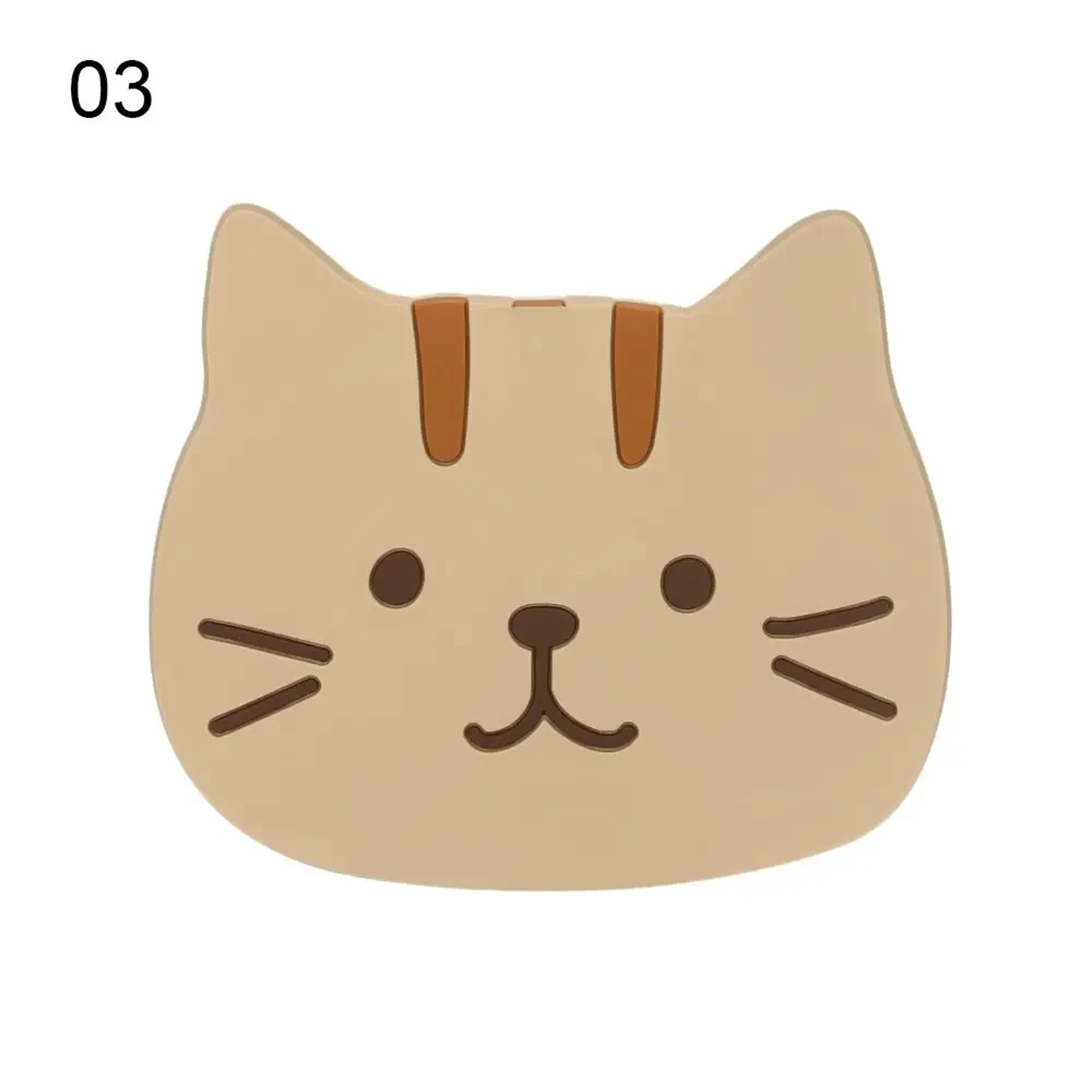 Cartoon Cat Themed Drink Coasters Reusable Silicone Heatproof NonSlip Placemats Fun And Practical F 8