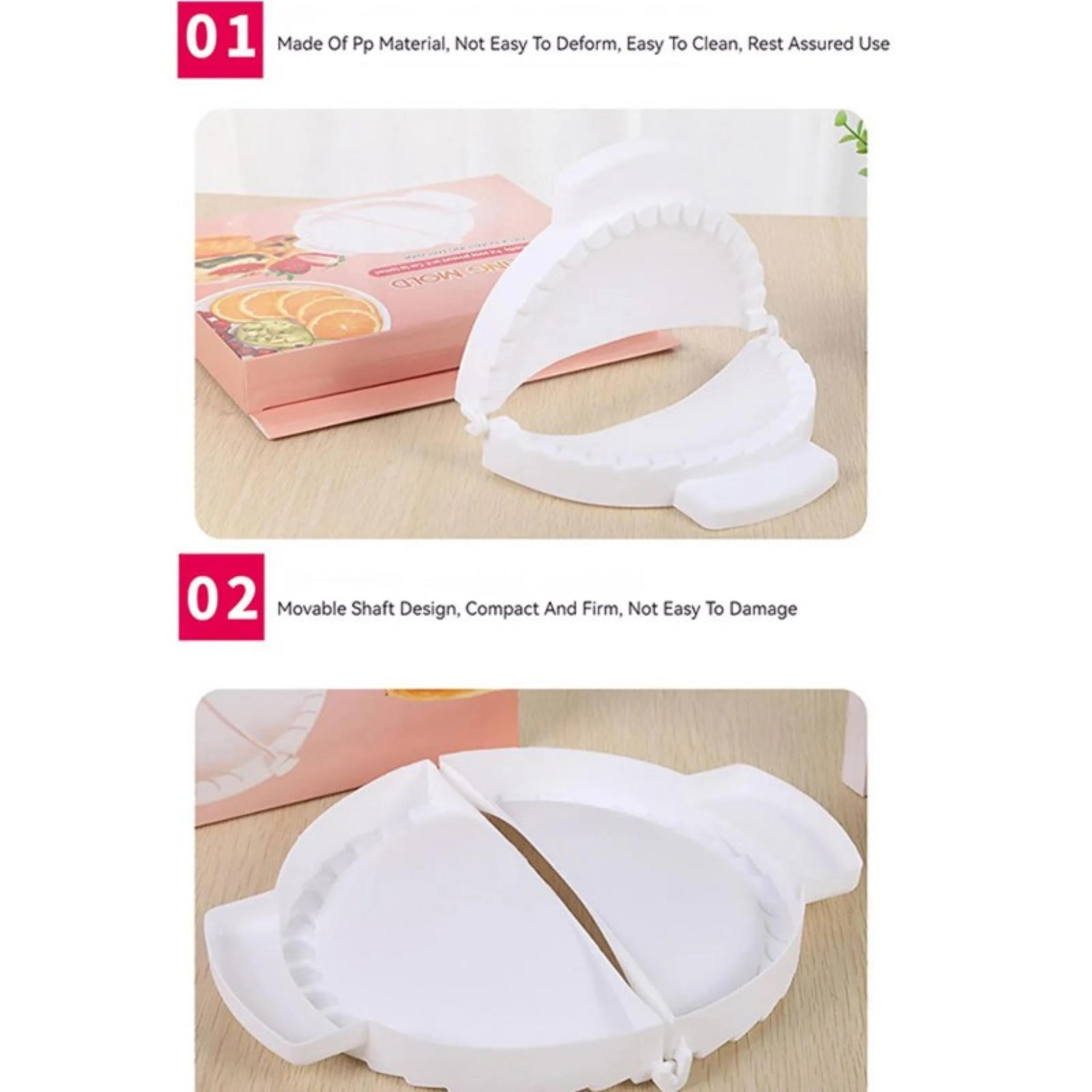 Upgrade Dumpling Mold Dough Press Wrapper Pastry Mould Shaper Kitchen DIY Tool Accessories Perfect  1