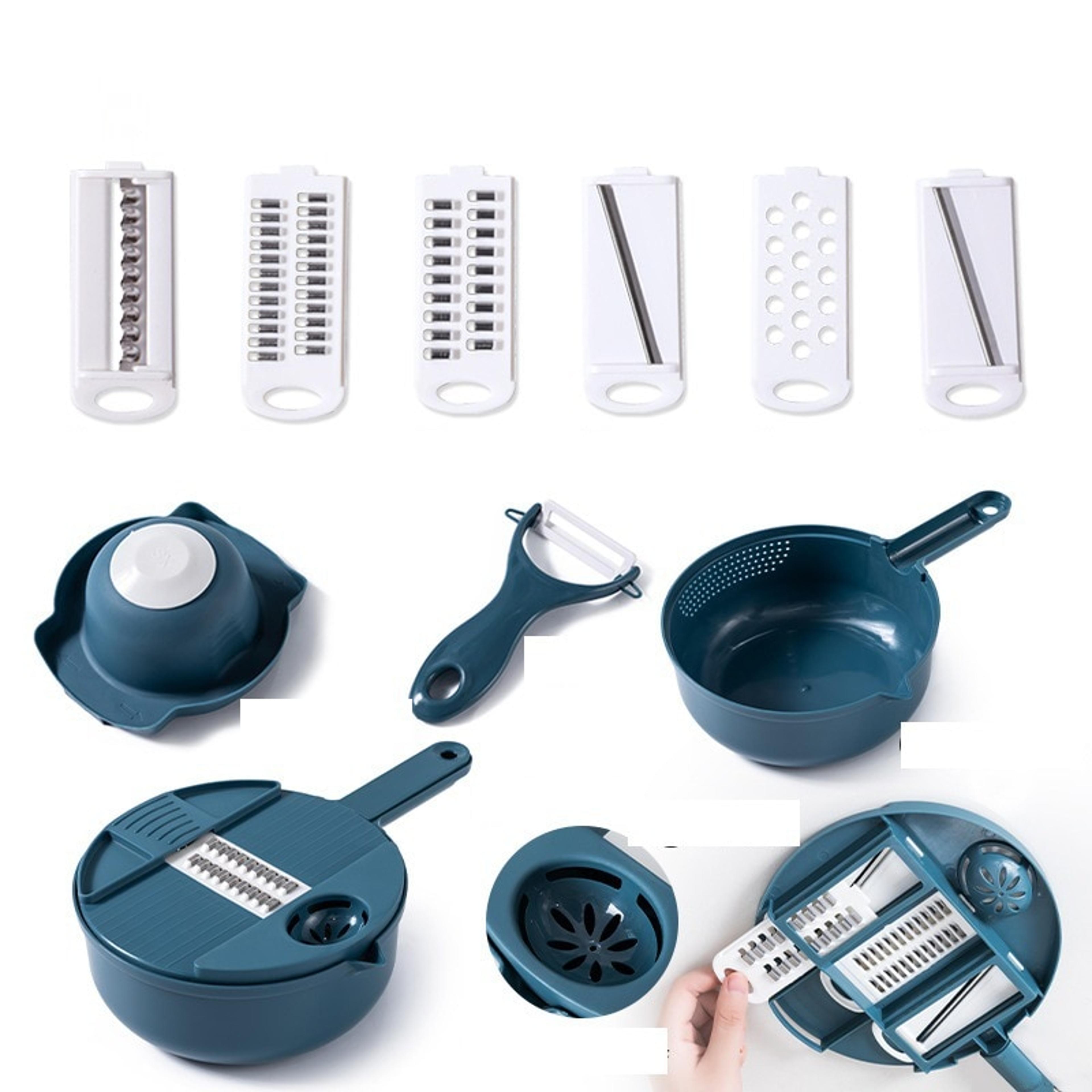 MultiFunction Manually Vegetable Cutter Grater Potato Radish Slicer And Shredder Kitchen Utensil Co 5