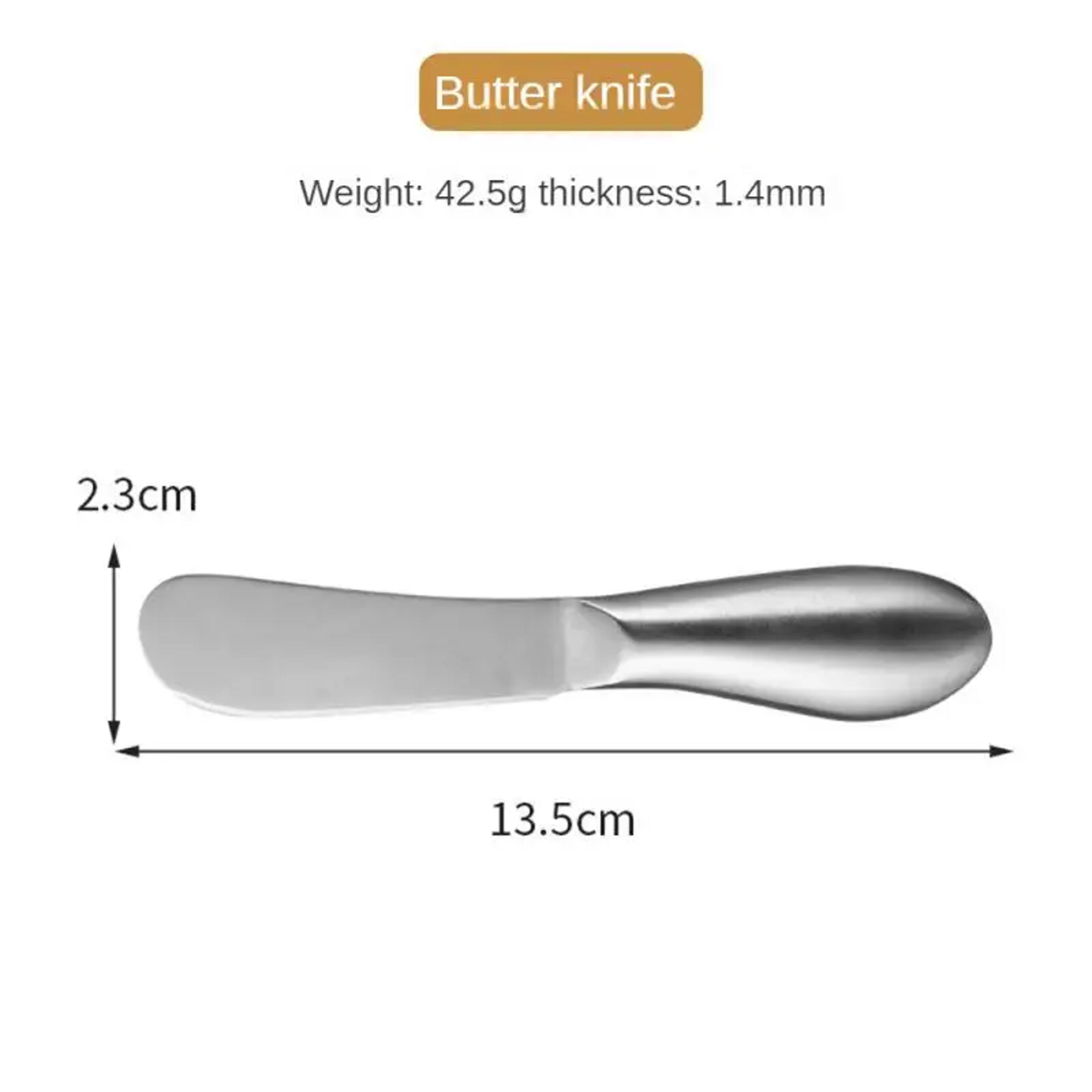 Stainless Steel Butter Cutter Cheese Jam Spreaders MultiFunction Bread Knife Cream Wipe Cutter Kitc 4