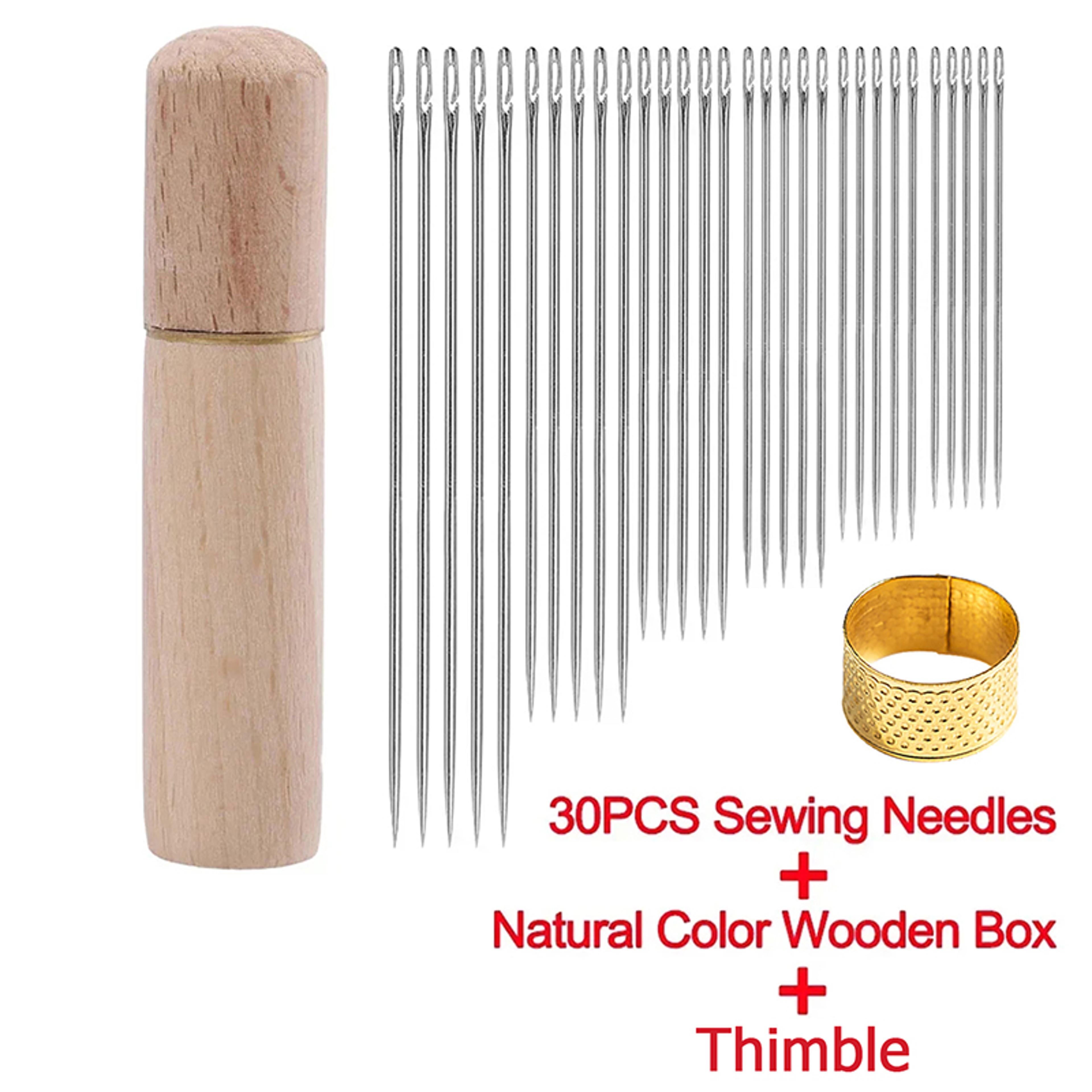 Blind Sewing Needle For Elderly Stainless Steel SelfThreading Quick Needle Punch Needle Stitching P 6