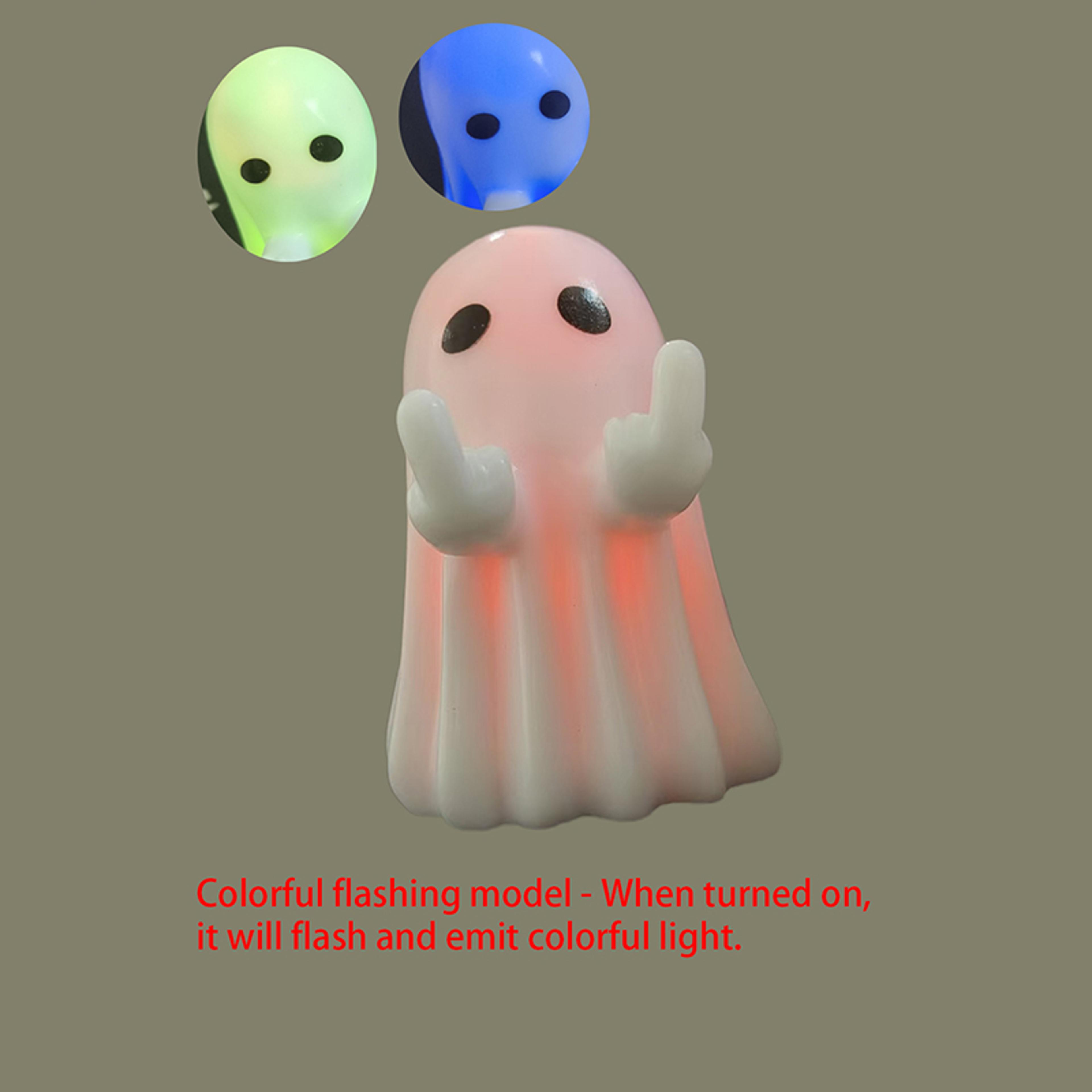 Cute White Ghost Party Decoration Product Festival Ornament Study Desk Gift For Guests Courtyard Sm 8