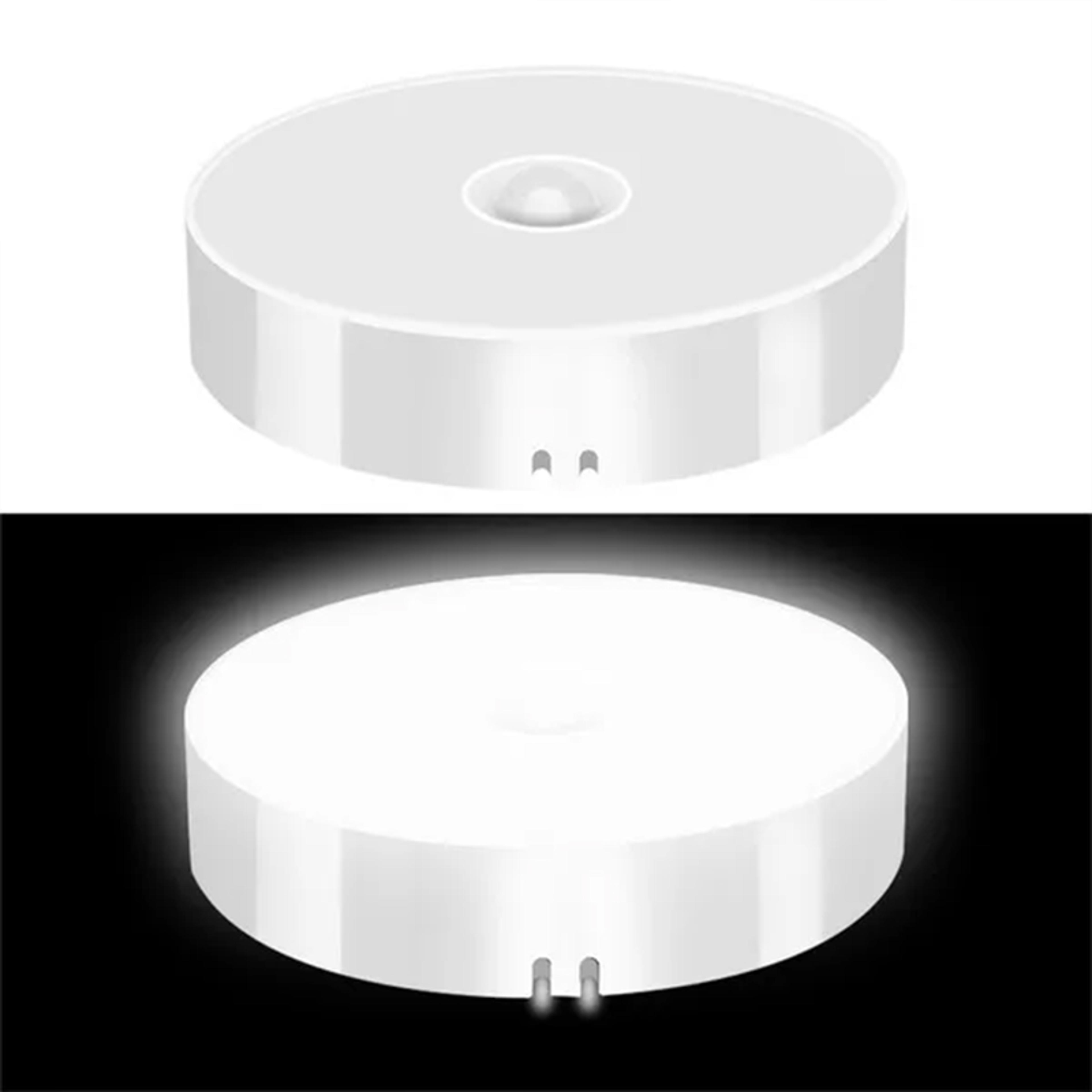 PIR Motion Sensor LED Night Light USB Rechargeable Wireless Closet Light For Kitchen Cabinet Wardro 6