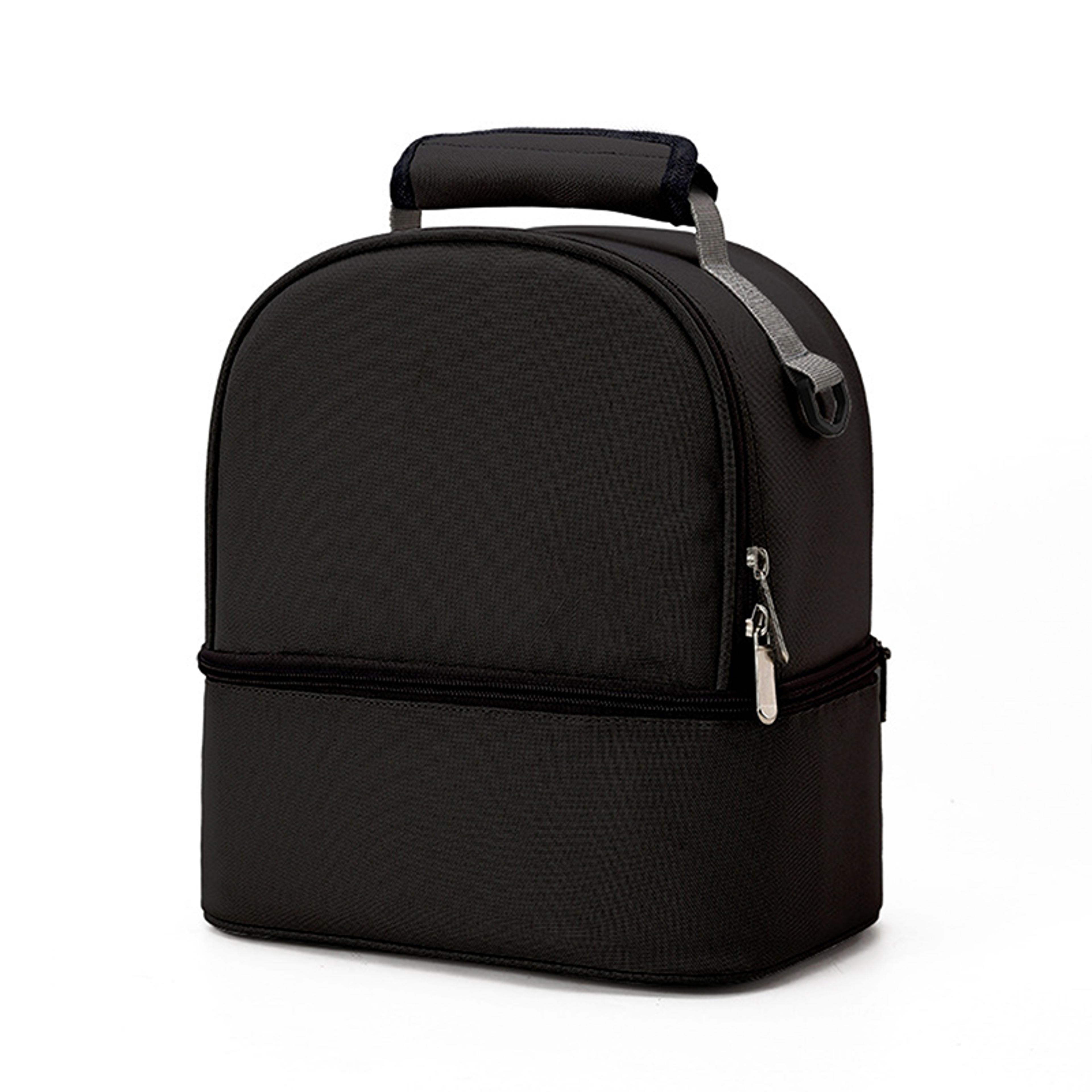 Fashion Insulation Double Layer Pack Solid Color Large Capacity Mommy Bag Travel Picnic Portable Fo 8
