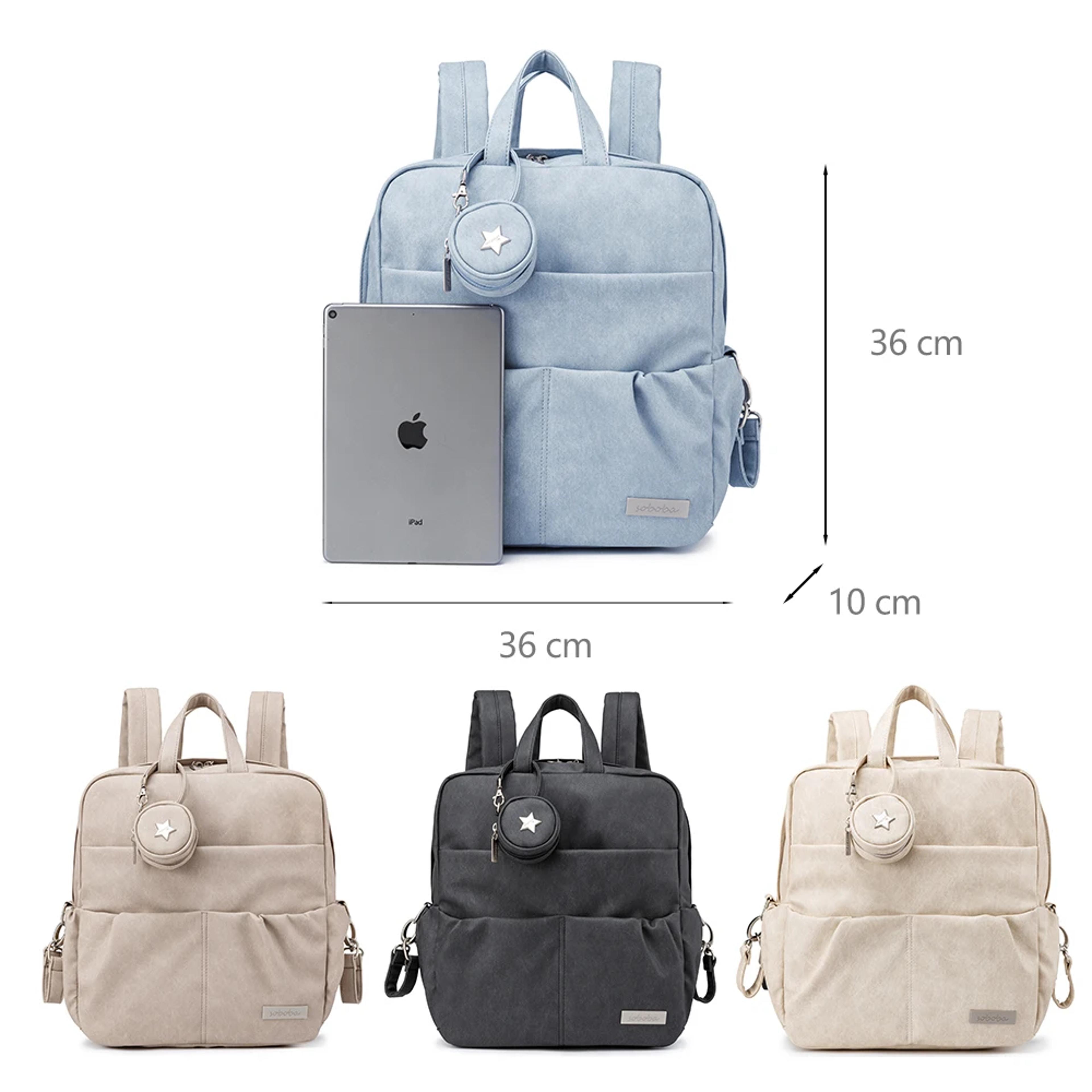 Diaper Backpack For Newborn Baby Large Capacity Waterproof Diaper Bag Stylish Diaper Bags With Paci 1