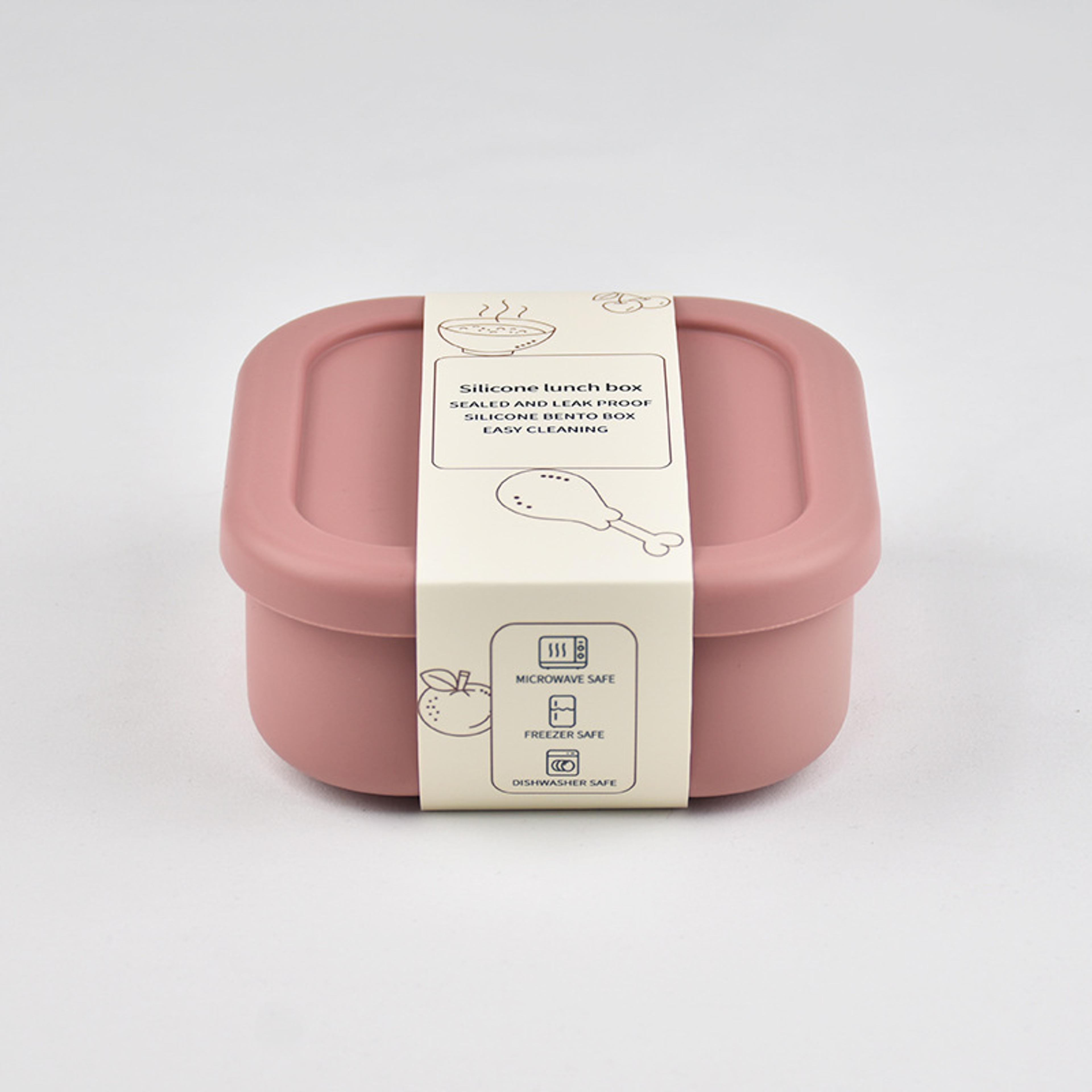 New Sealed Silicone Lunch Box For Outdoor Microwave Oven Safe Summer Food Storage Portable Snack Bo 4