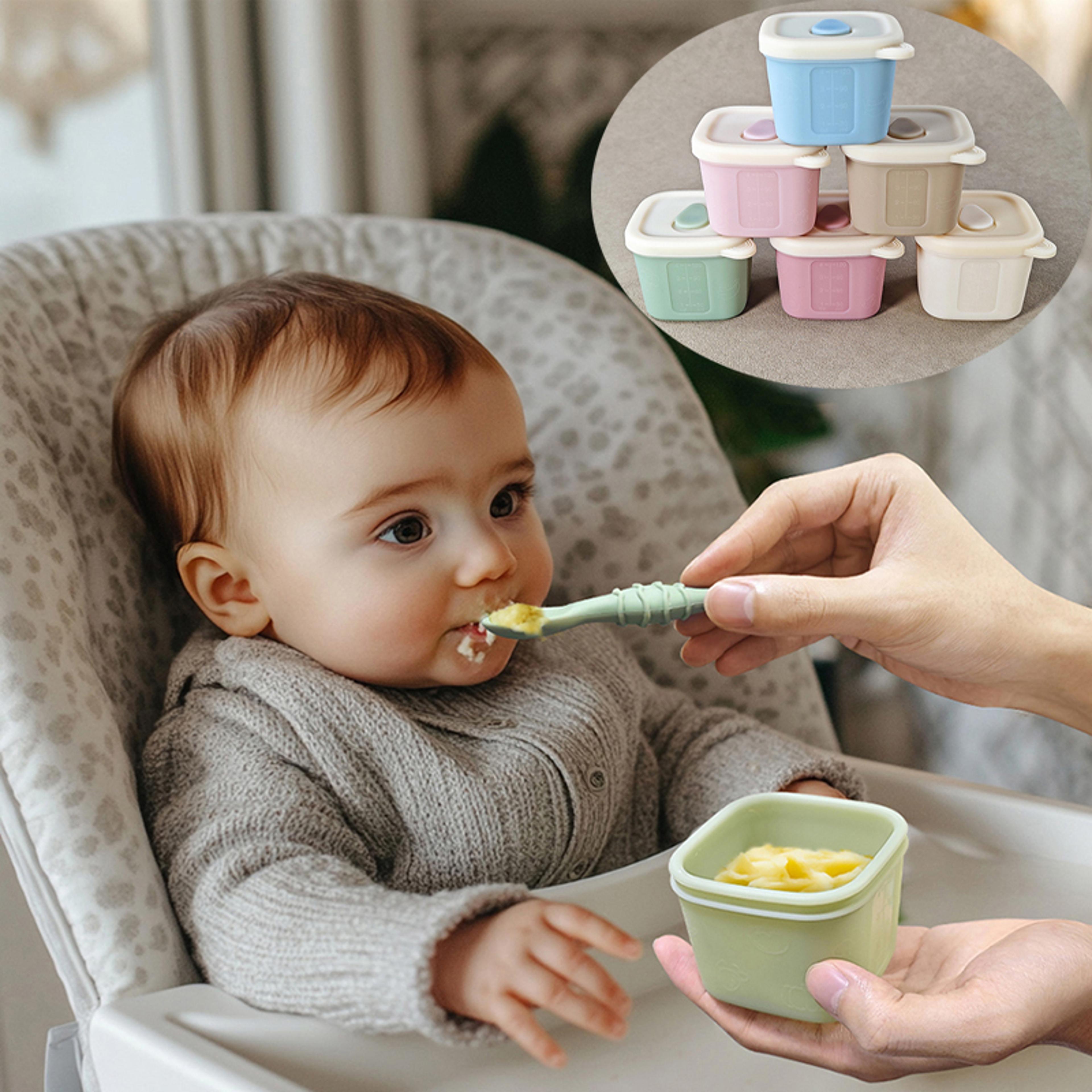 Capacity Baby Milk Powder Container With Strap Portable Snack Box Stack Able Food Storage Box Baby  0
