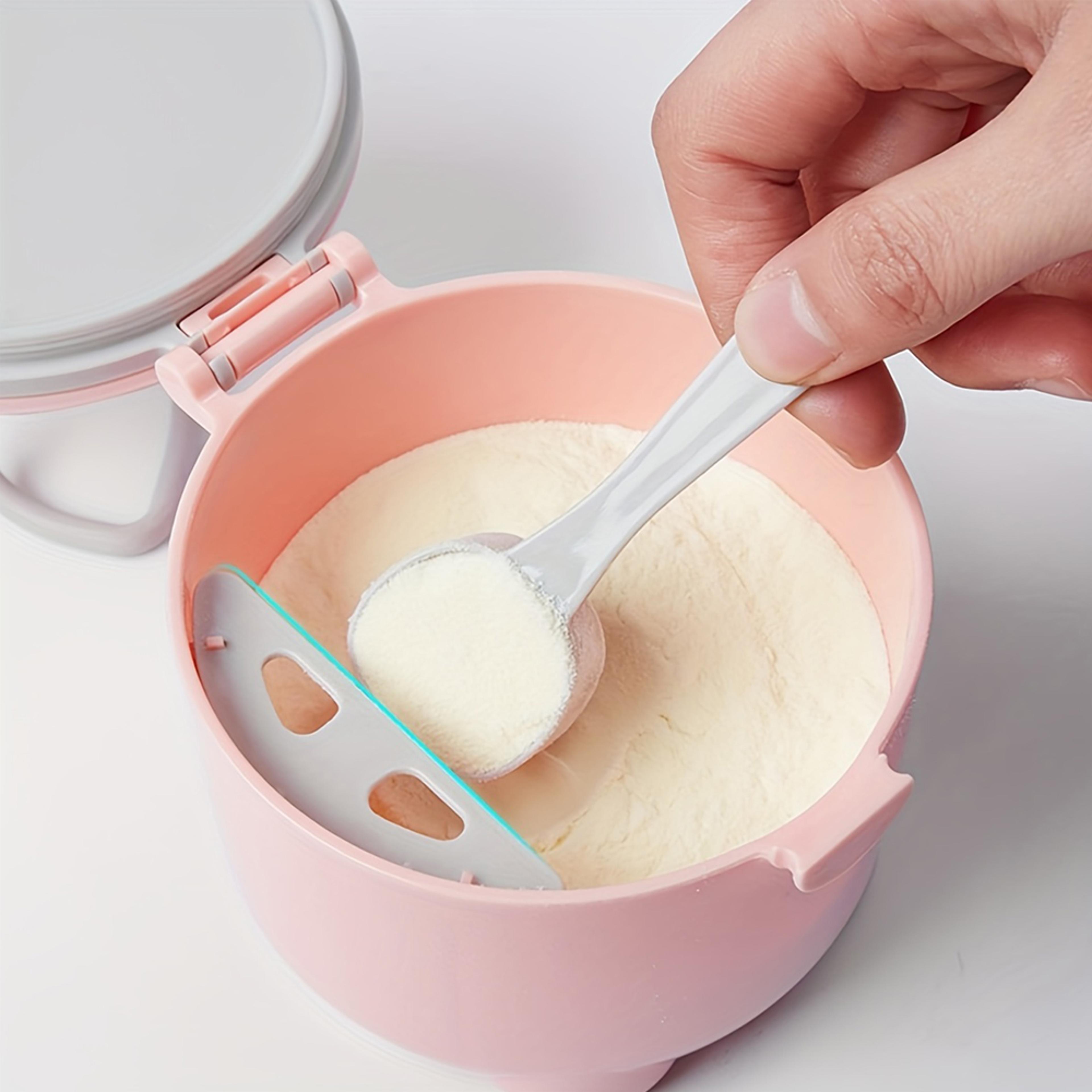 Cartoon Portable Milk Powder Container With Spoon Baby Feeding Travel Container Baby Milk Powder St 2