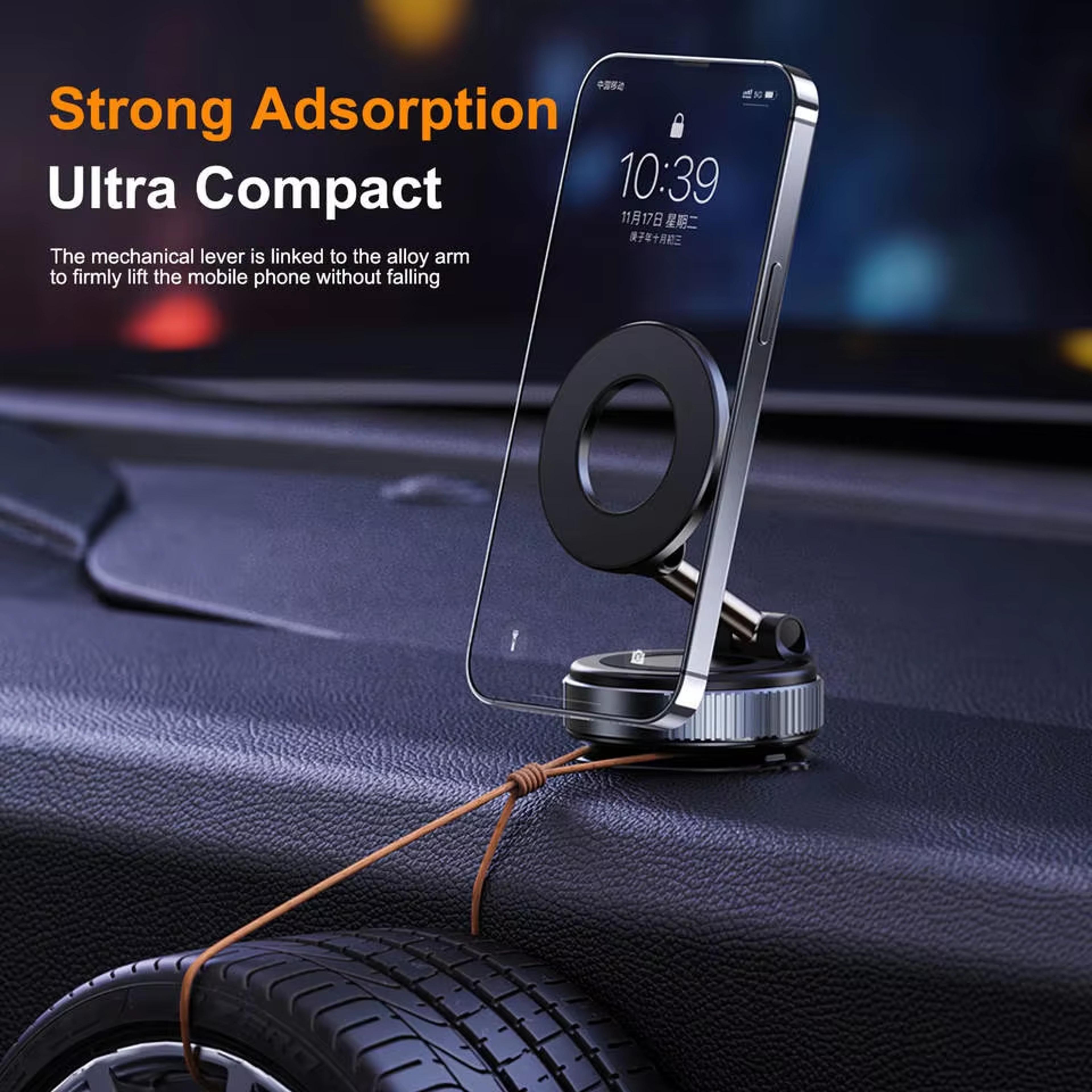 Vacuum Strong Magnetic Car Phone Holder Foldable 360 Adjustable Design Universal CarDeskBathroom Mo 3