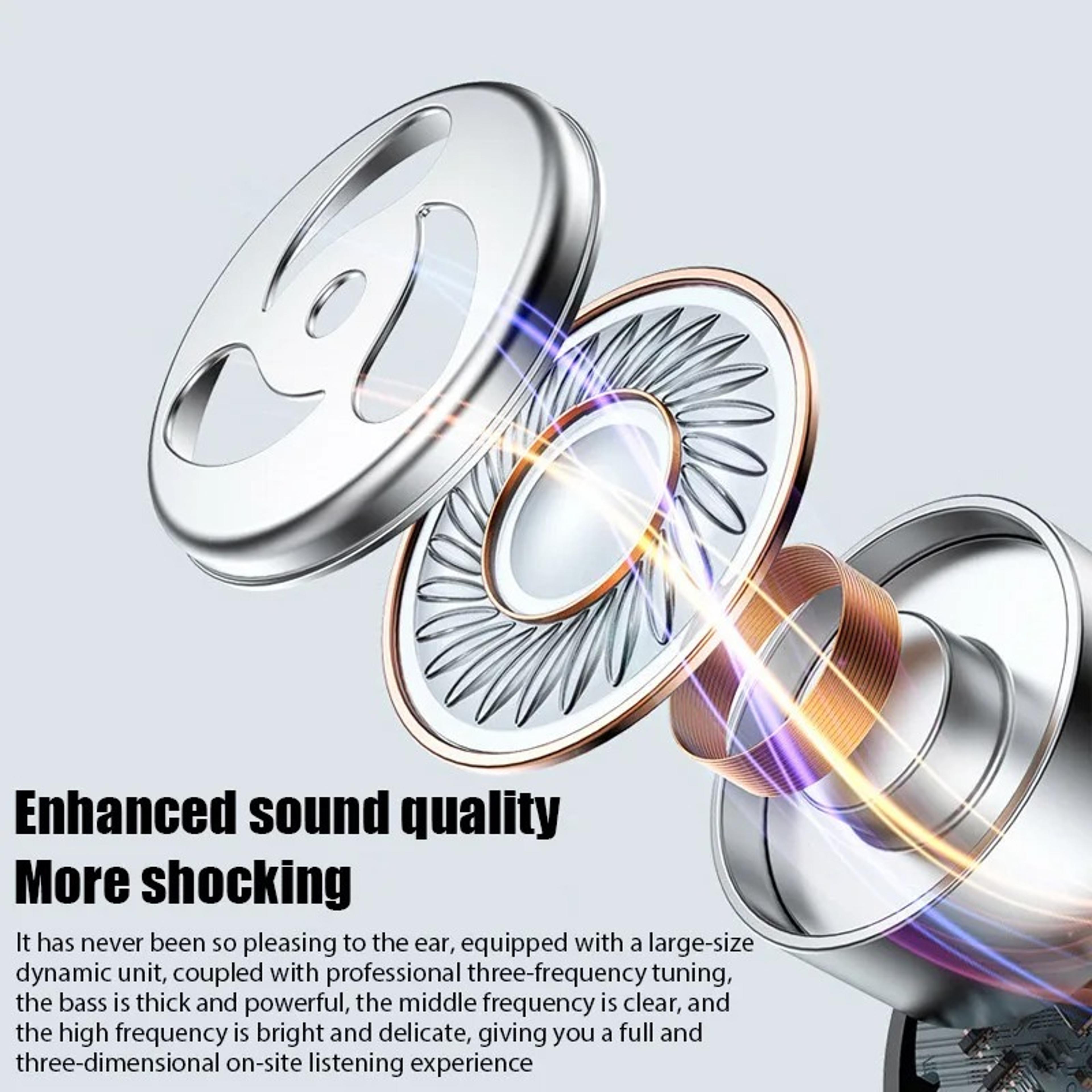 Wireless Bluetooth Earphone Headphones Sport Headset HD Mic Earbuds With Touch Control For Smartpho 5