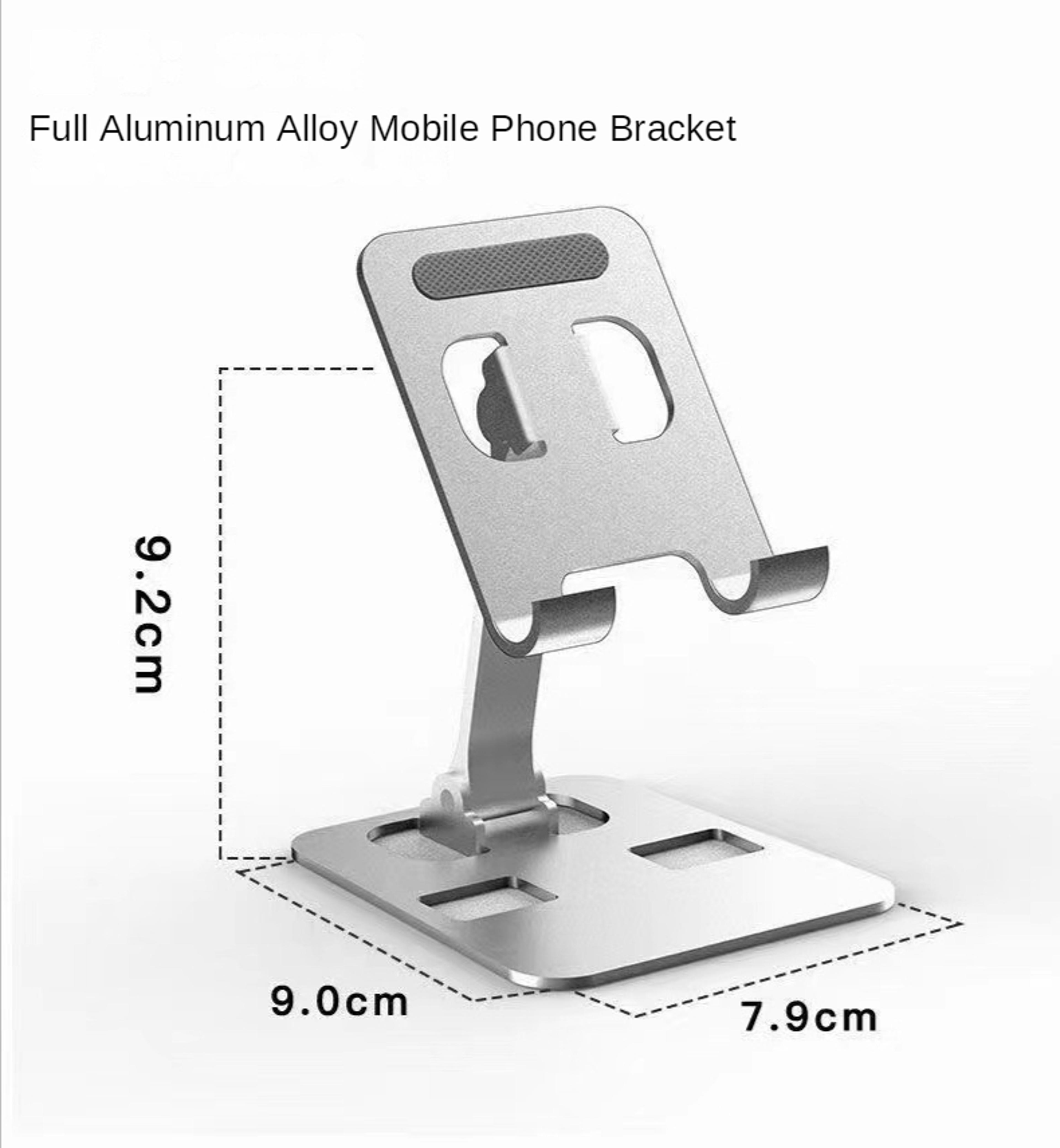 Universal All Aluminum Alloy Portable Tablet Holder Adjustable Tablet Stand Mount Flexible Mobile P 4