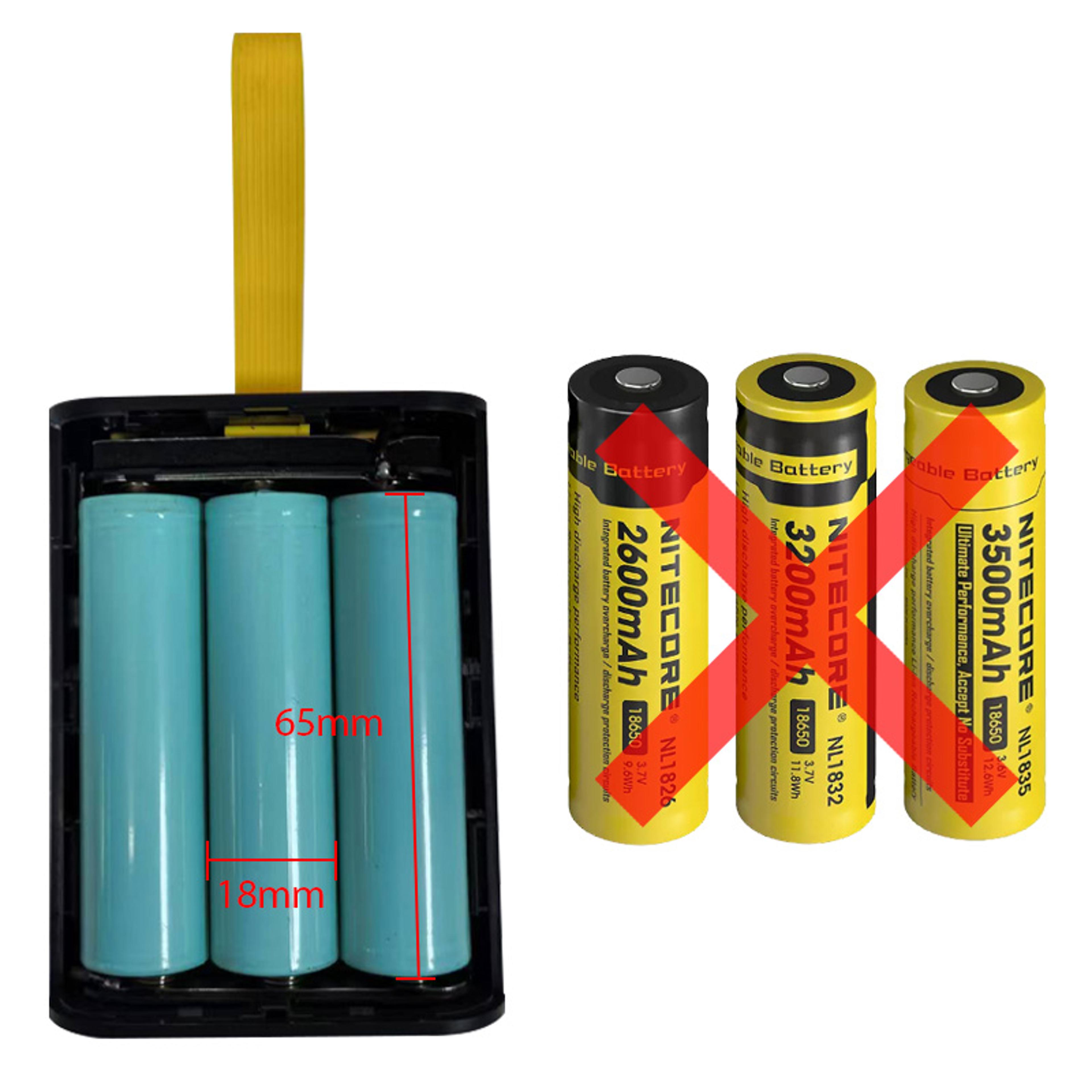 Battery Charger Case DIY Power Bank Box Fast Charge Double USB Output LED Night Light Battery Stora 5