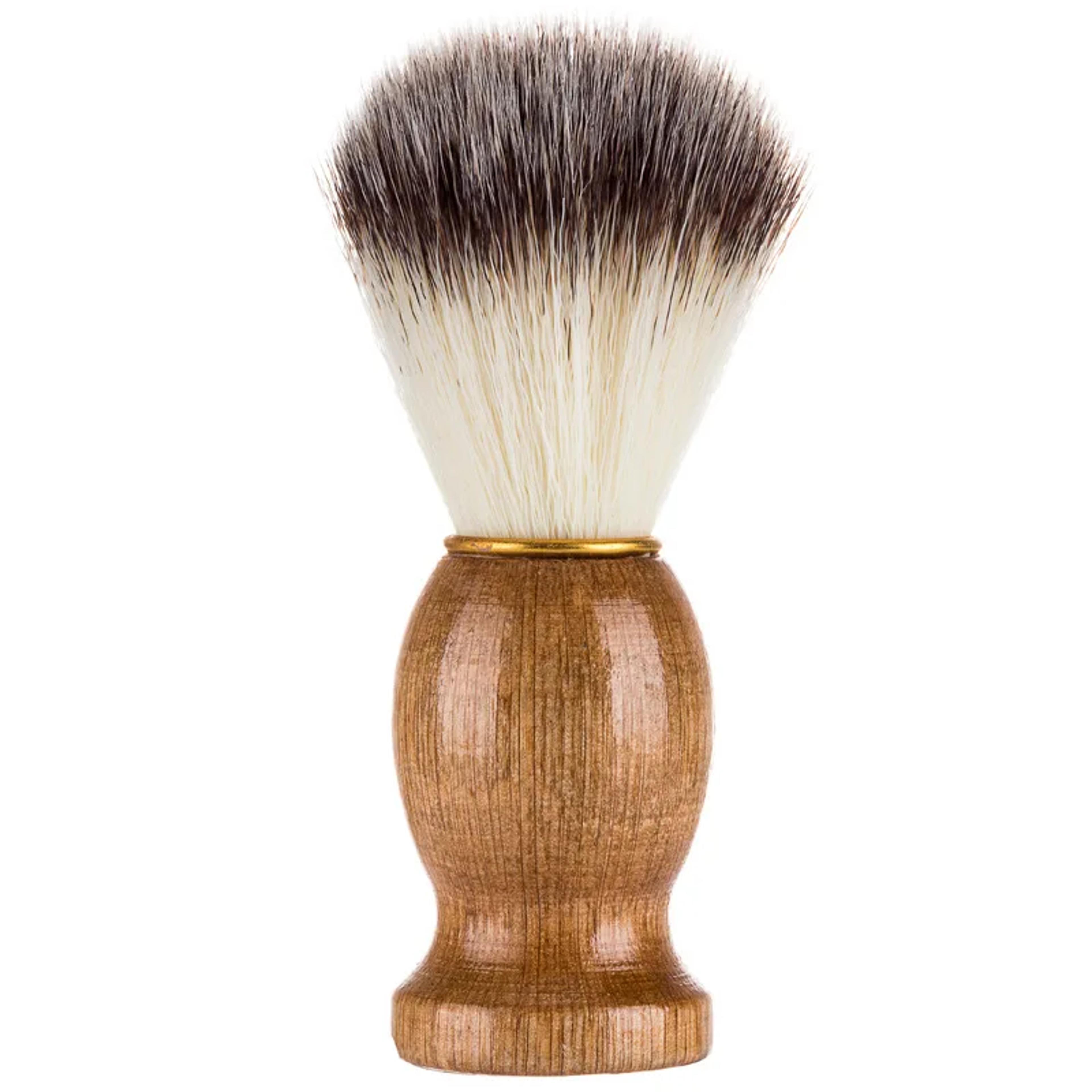 Natural Badger Hair Mens Shaving Brush Barber Salon Shave Tool Facial Beard Cleaning Appliance Razo 2