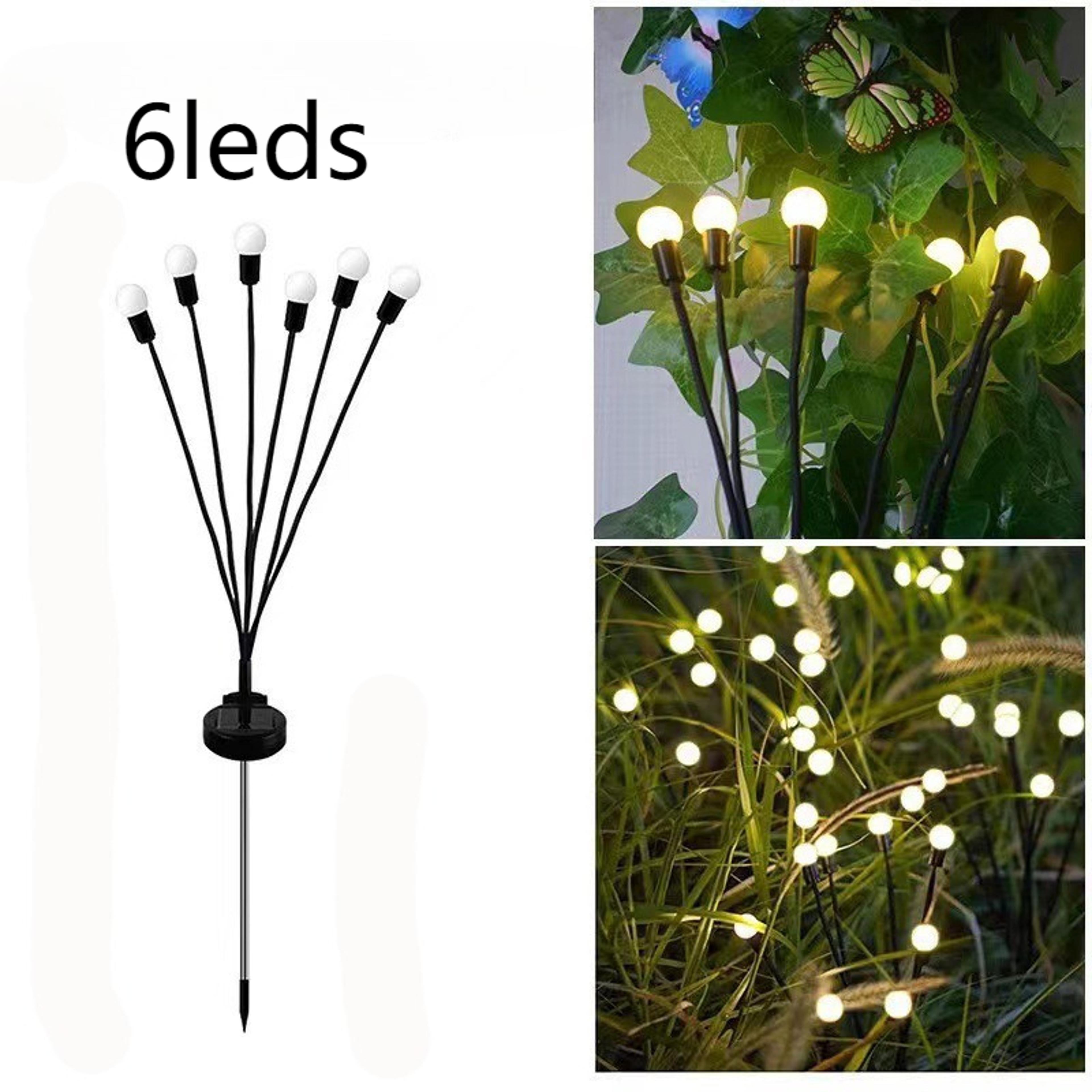 LED Solar Garden Lights Powered Fire Fly Lights Outdoor Garden Decoration Landscape Lights Fire Wor 5