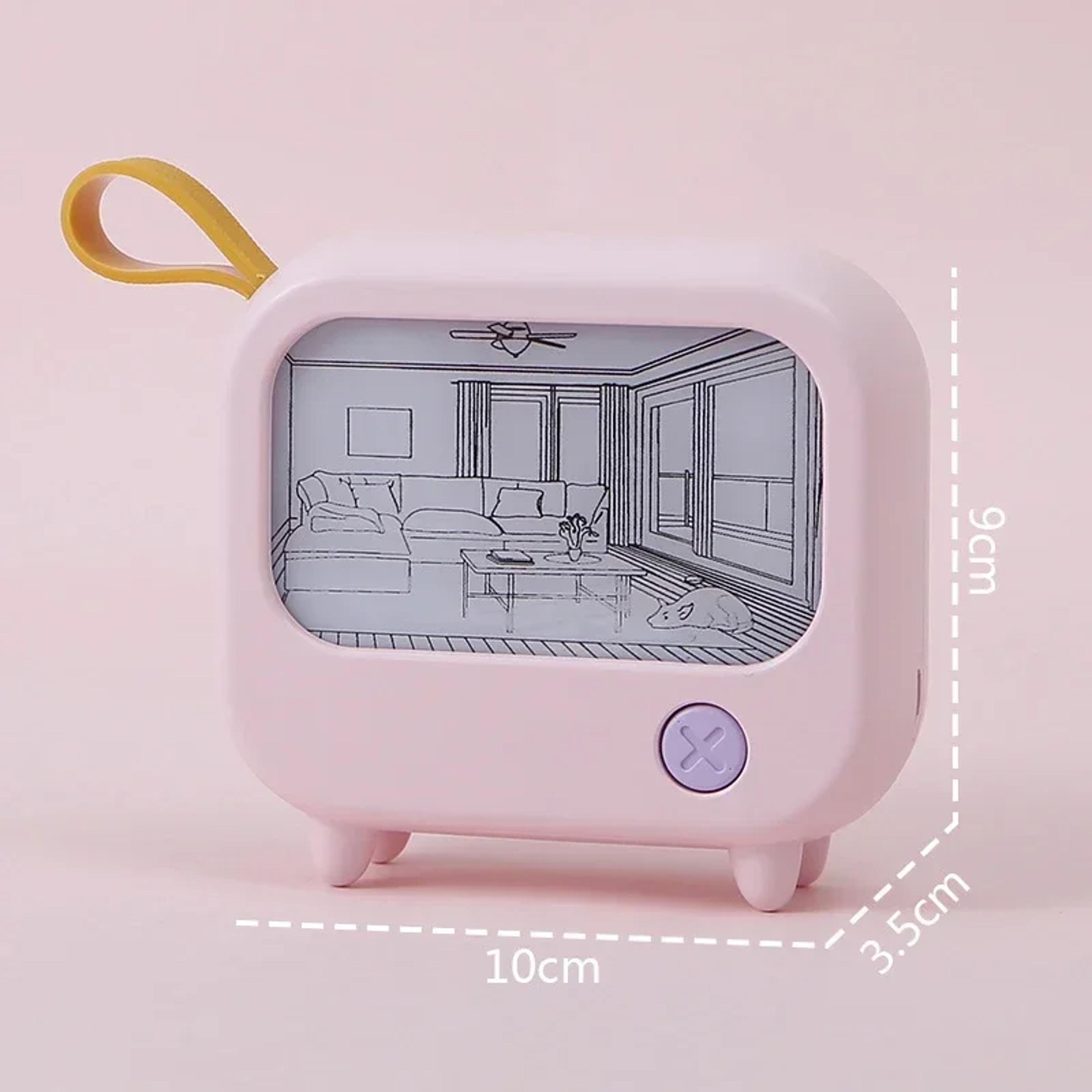 USB Rechargeable Creative Painting Atmosphere Lighting Mini Night Light Ornament For Bedside Bedroo 7
