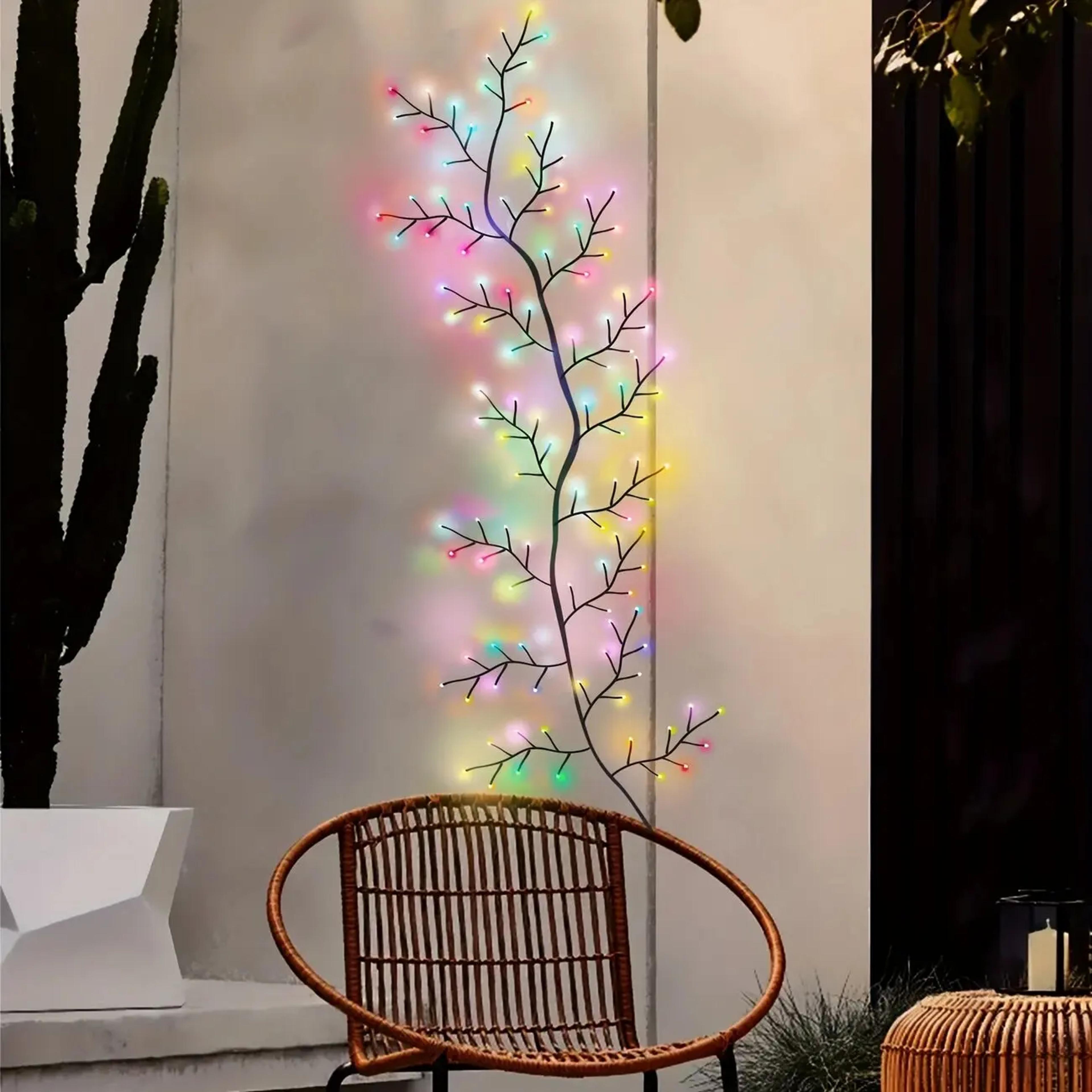 Christmas String Light Bendable Willow Vine Lights 8 Modes Rattan Tree Decor Light For Wall Bedroom 2