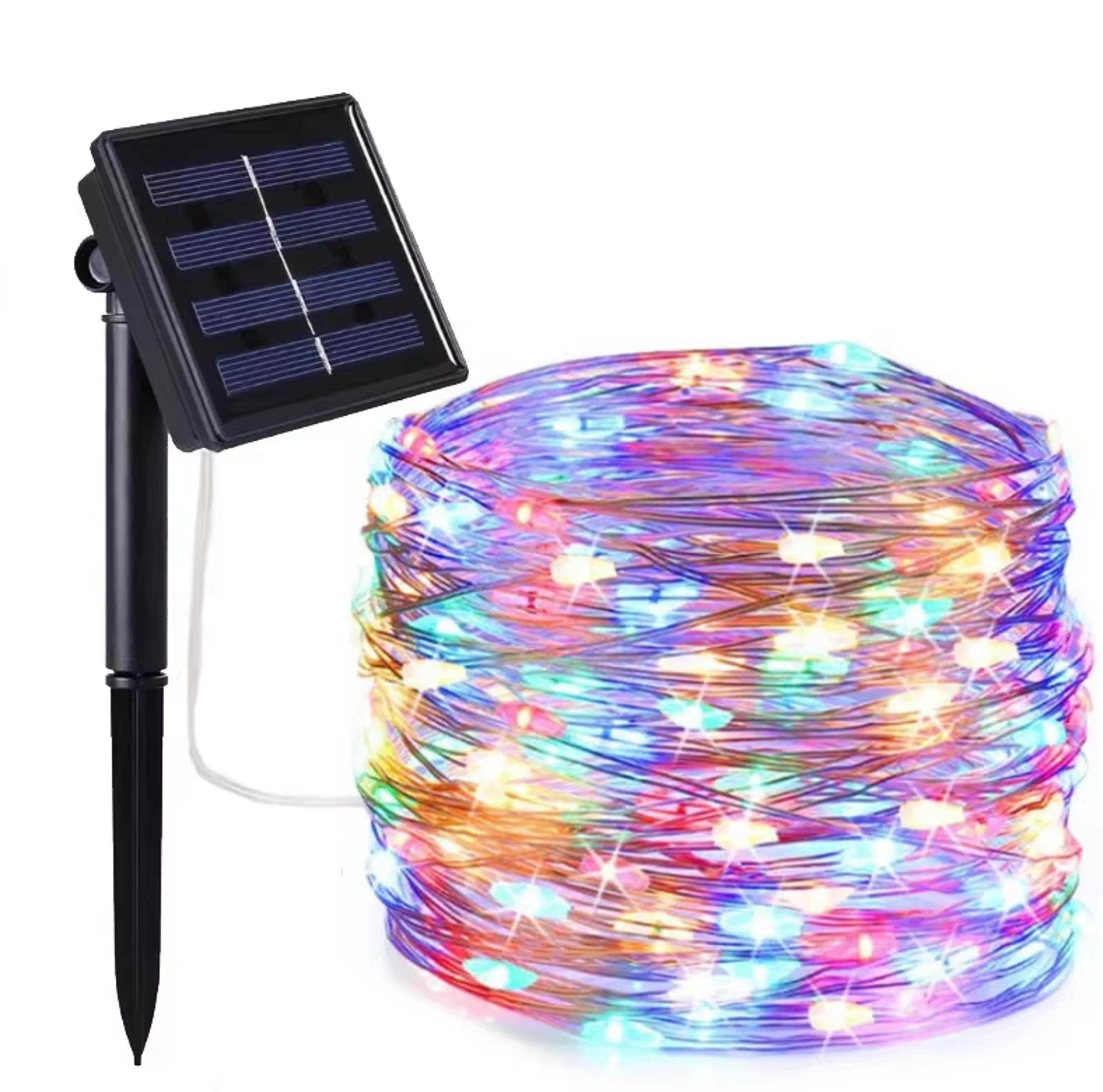 Waterproof LED Lights String Copper Wire Fairy Garland Light Lamp For Christmas Wedding Party Holid 5