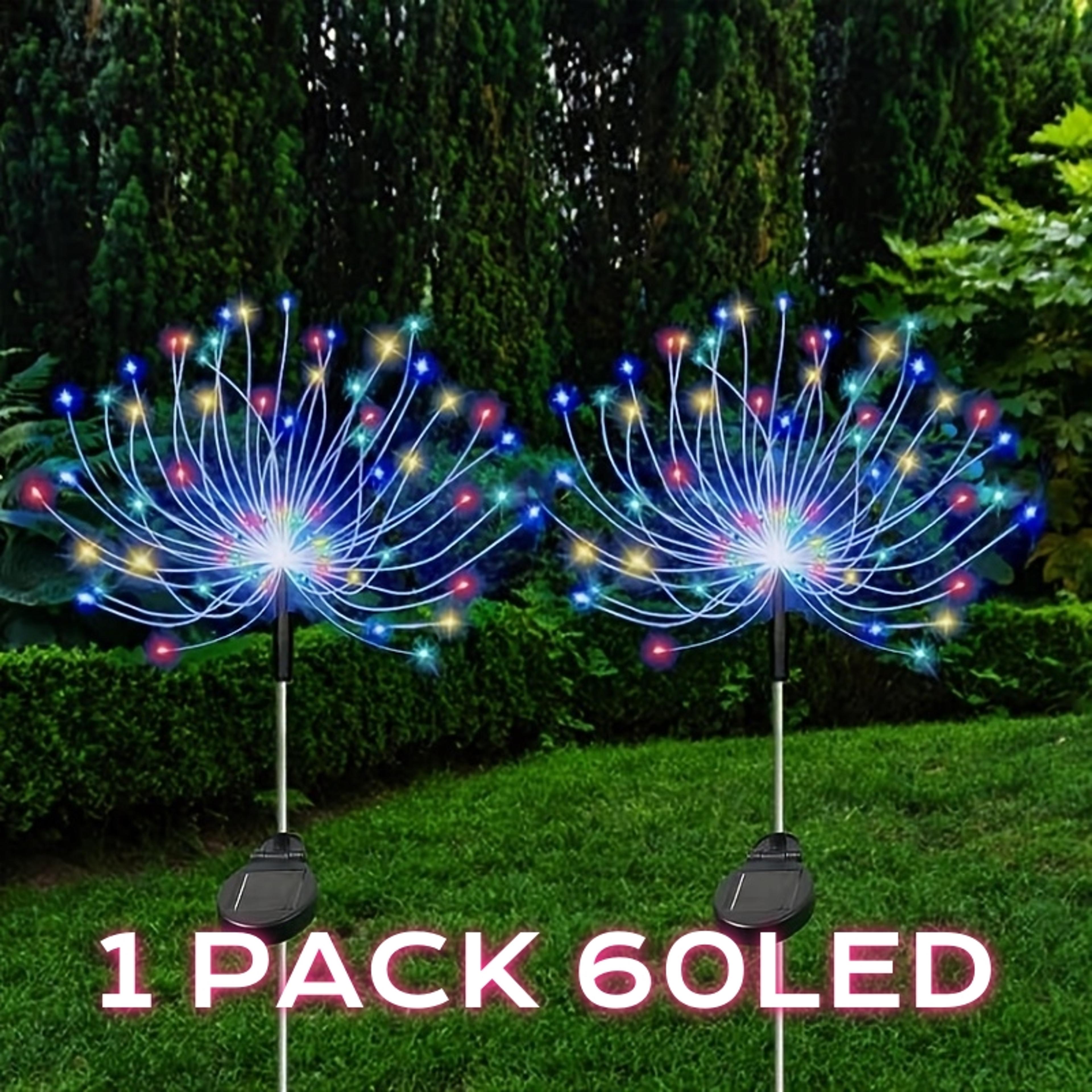 Outdoor DIY Lights  Lighting Modes Solar Fireworks Lights Courtyard Garden Patio Lawn Landscape Lig 6