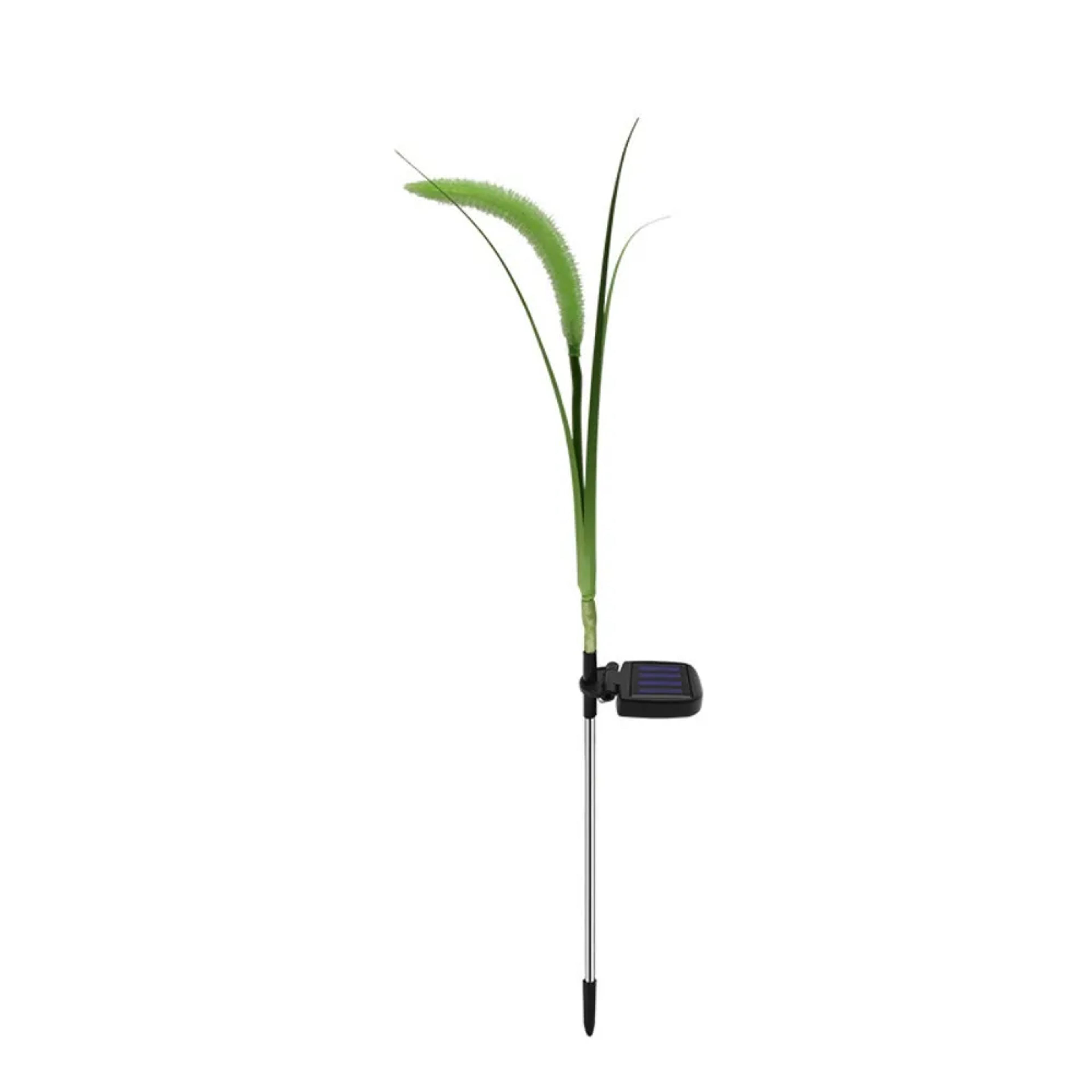 Heads Solar Powered Dog Tail Grass Lamp Outdoor Waterproof Light Yard Garden Decor Path Lighting So 6