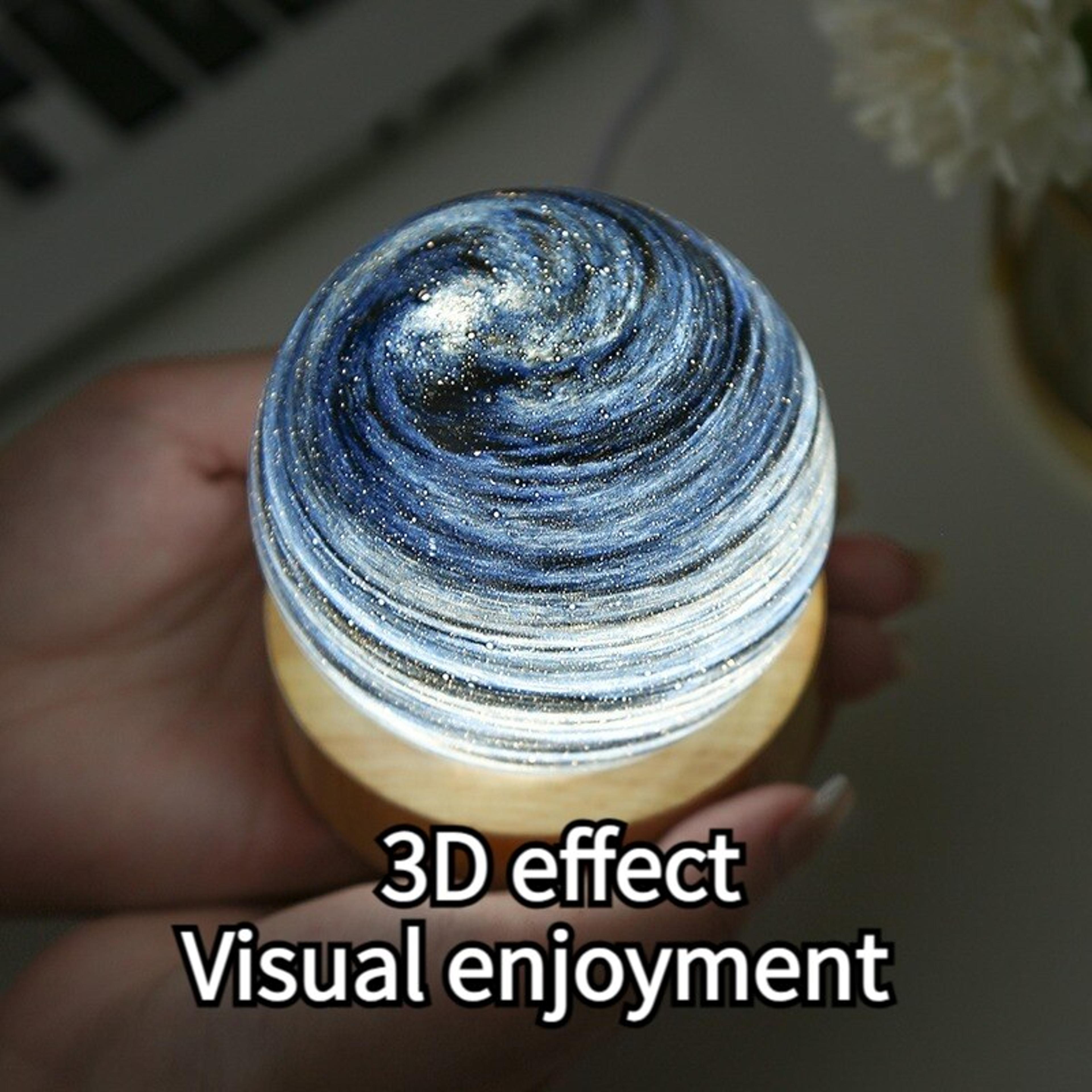 Random USB Powered Delivery Blind Box Mini Night Light Aurora Starry Dawn Sunset Planet For Bedroom 4