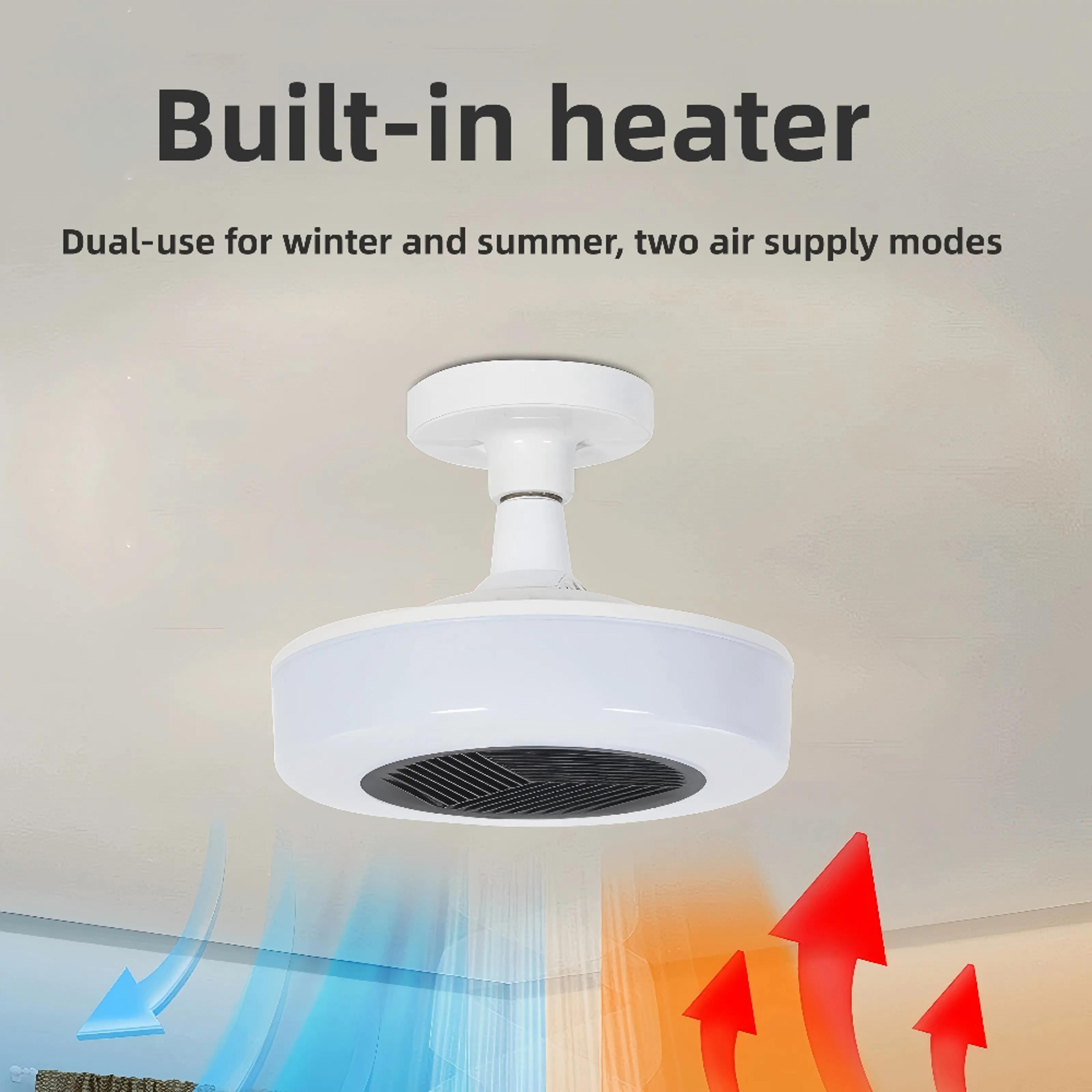 Dual Mode Fan Light With Cold And Warm Air Lownoise Fan For Bedroom Living Room Kid Room Study 1