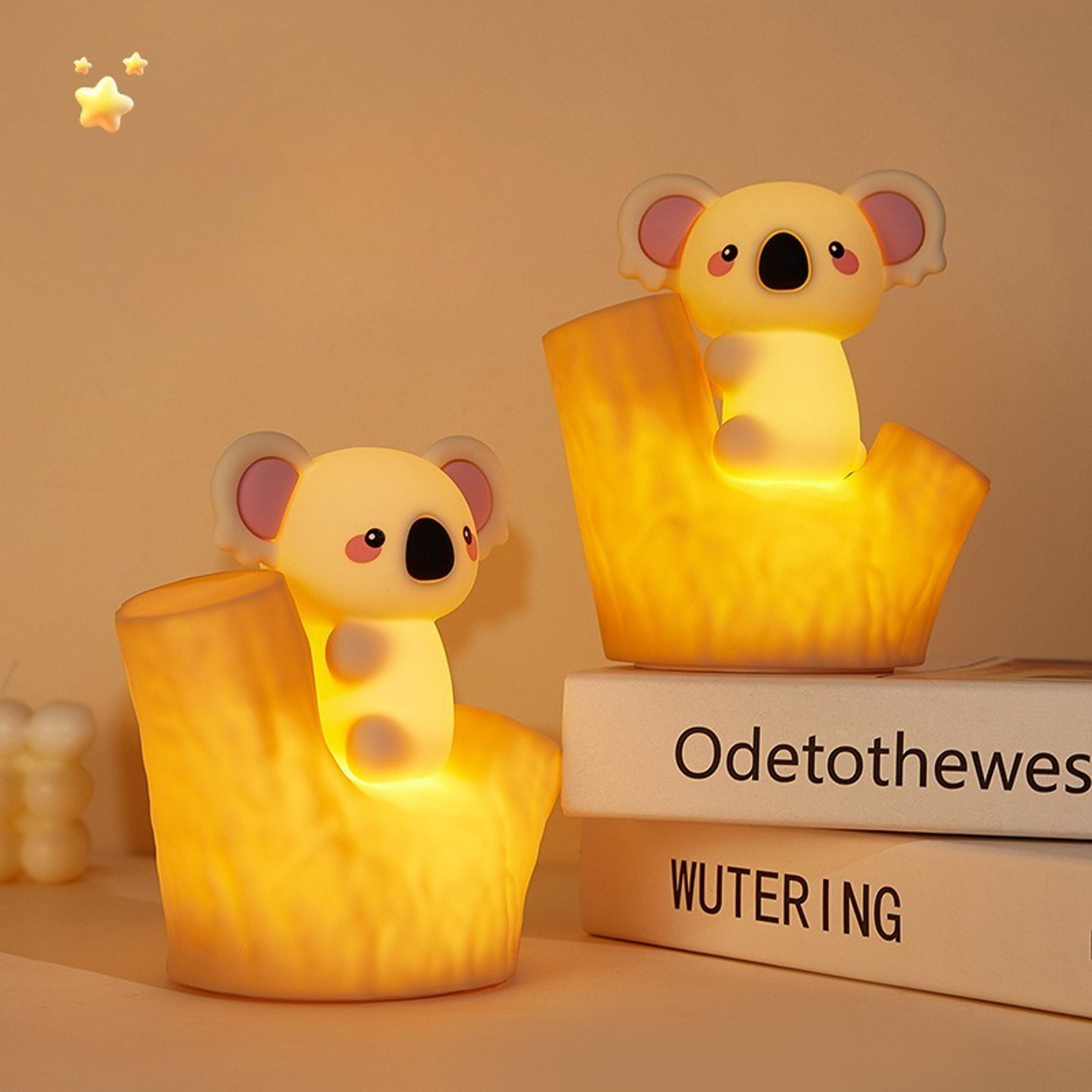 Recharging Powered Koala Silicone Night Light Mood Lighting Eye Protection For Bedroom Living Room 0