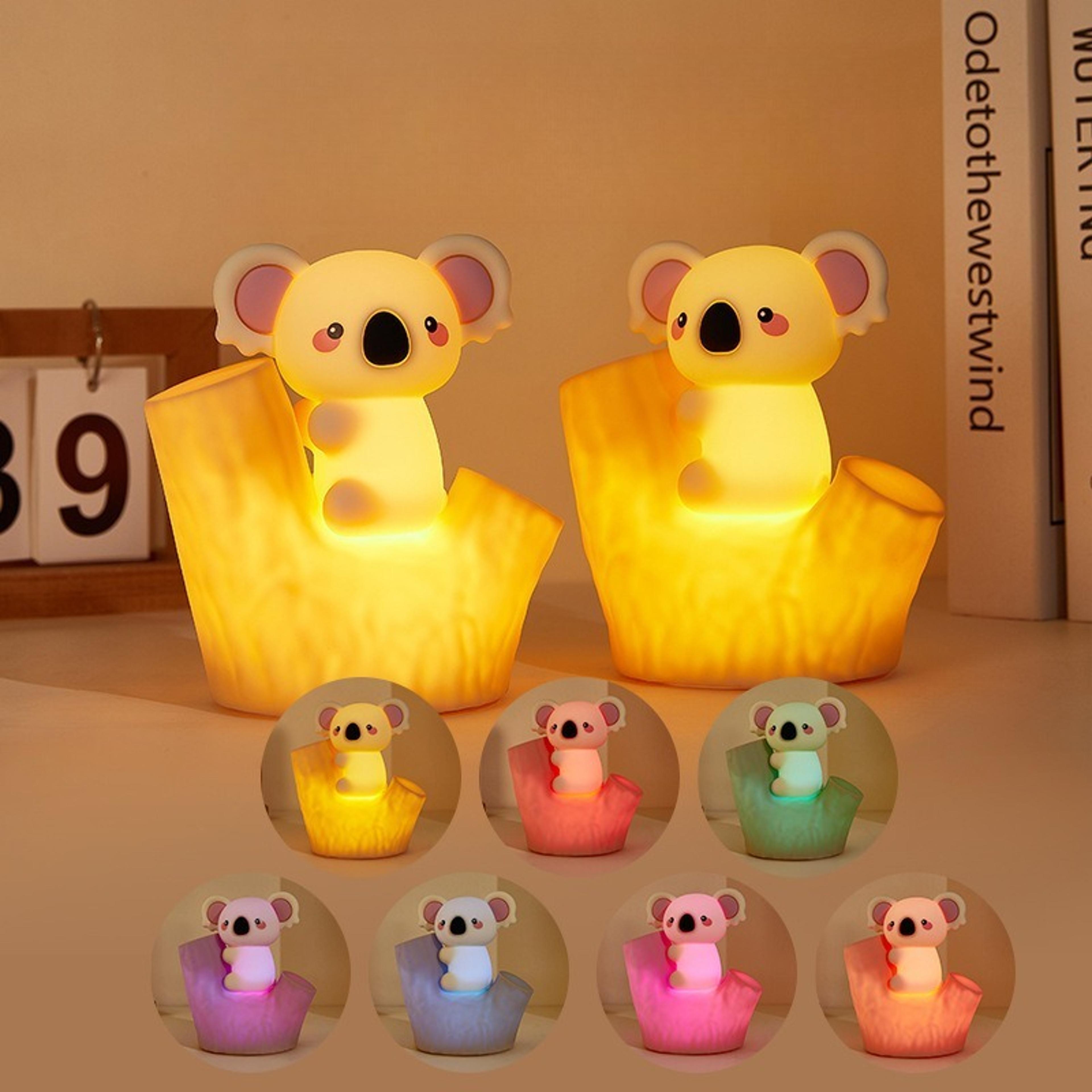 Recharging Powered Koala Silicone Night Light Mood Lighting Eye Protection For Bedroom Living Room 2
