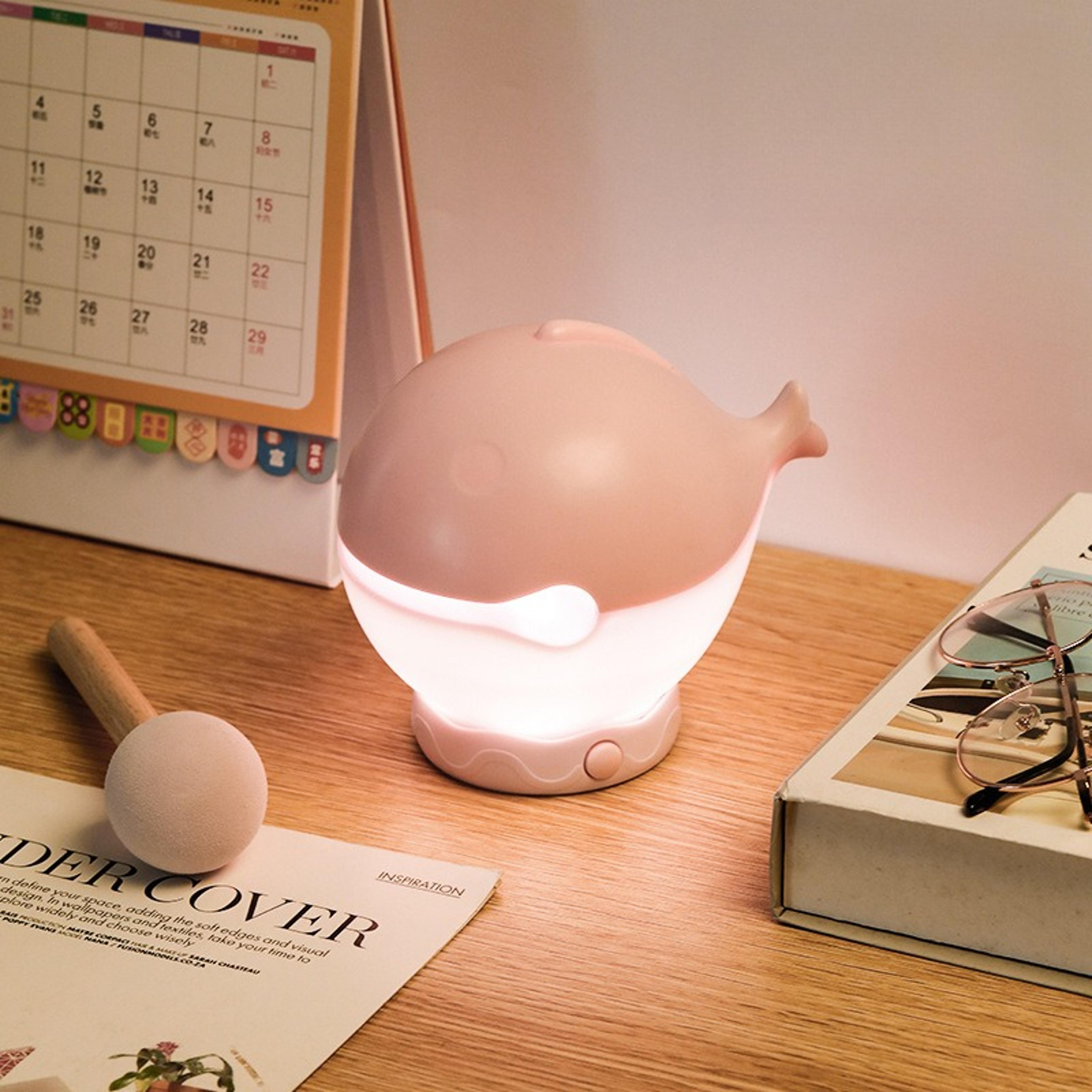 Rechargeable Wooden Fish Night Light Beating Fish Prayer For Luck Pray For Blessings Merit Sleeping 3