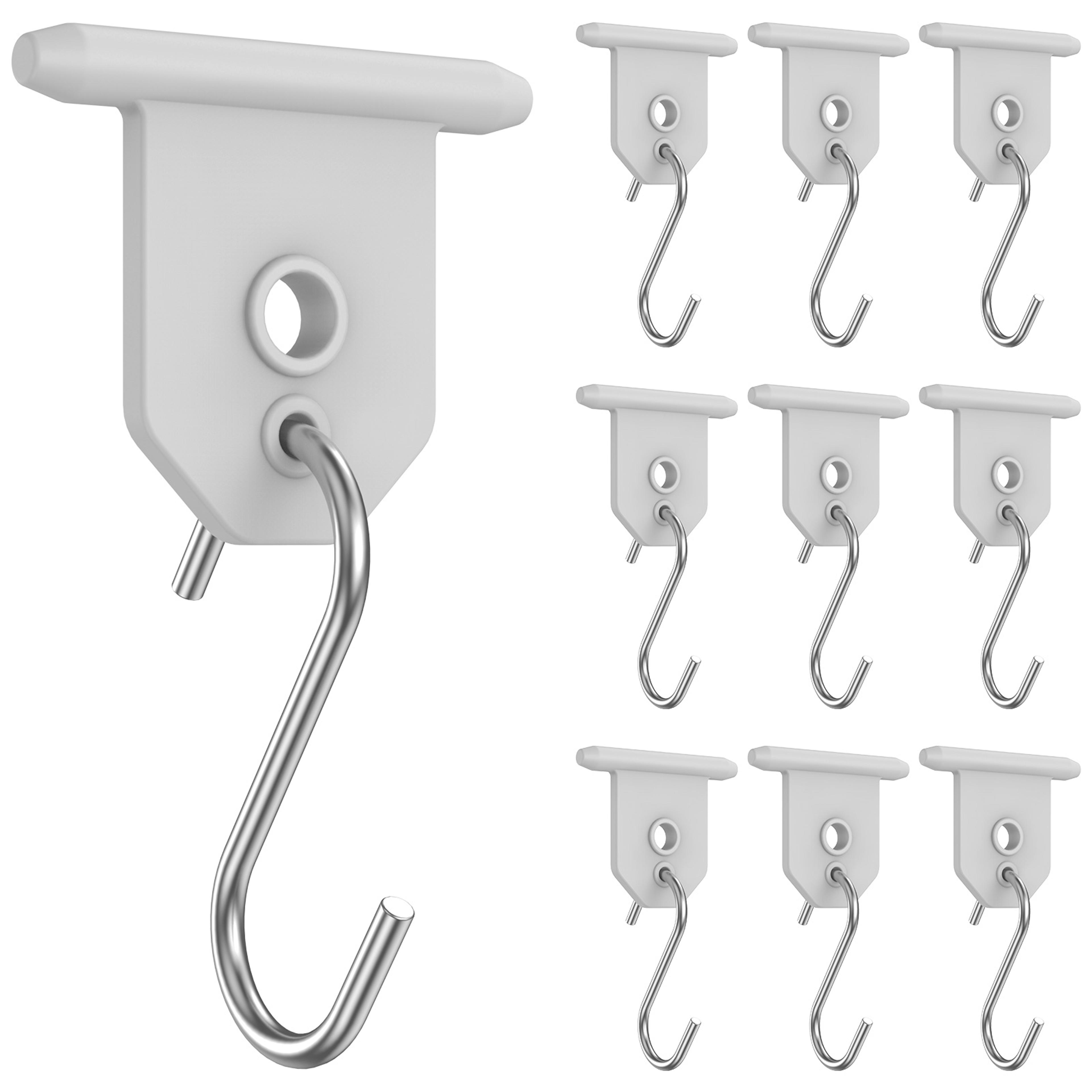 Sturdy Awning Hooks For RV Shaped Camping Awning Hooks Metal Party Light Hangers For Hats Outdoor C 6