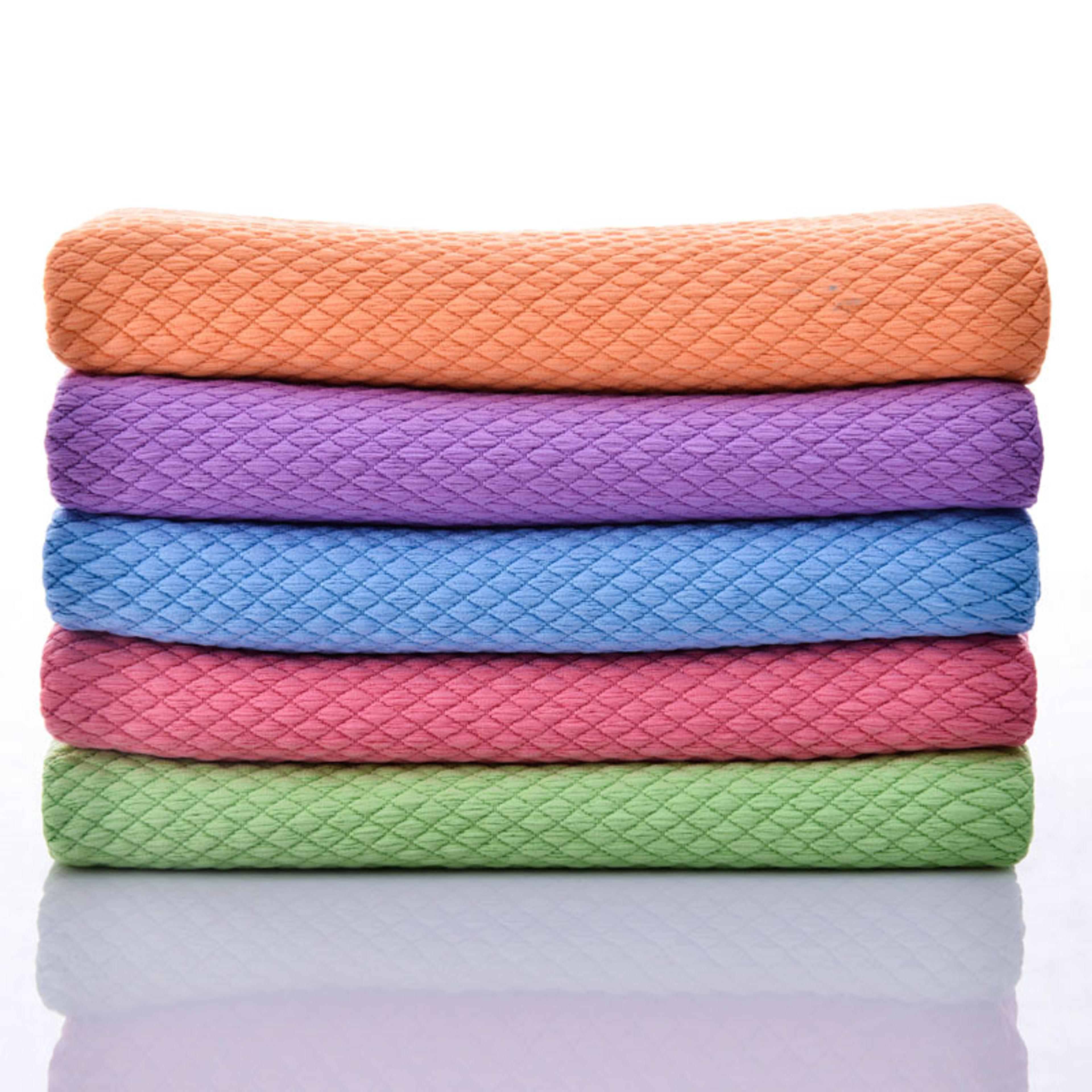 Dish Towels Fish Micro Fibre Scale Cleaning Cloth Reusable Kitchen Wipes Soft Dishcloths Lint Free  2