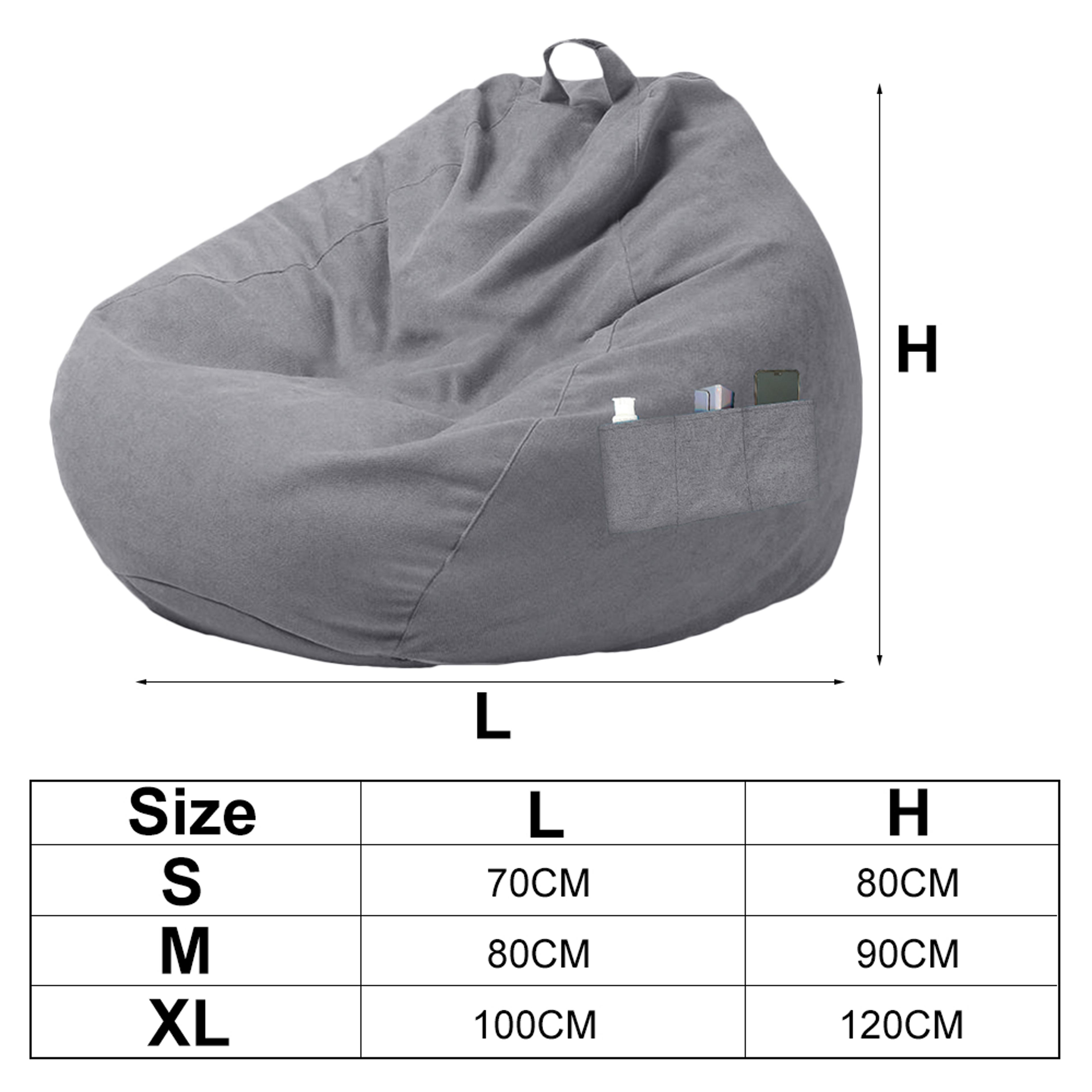 Large Sofas Cover Removable Lazy Sofa Comfortable Outdoor Lazy Seat Bag Couch Cover Tatami For Livi