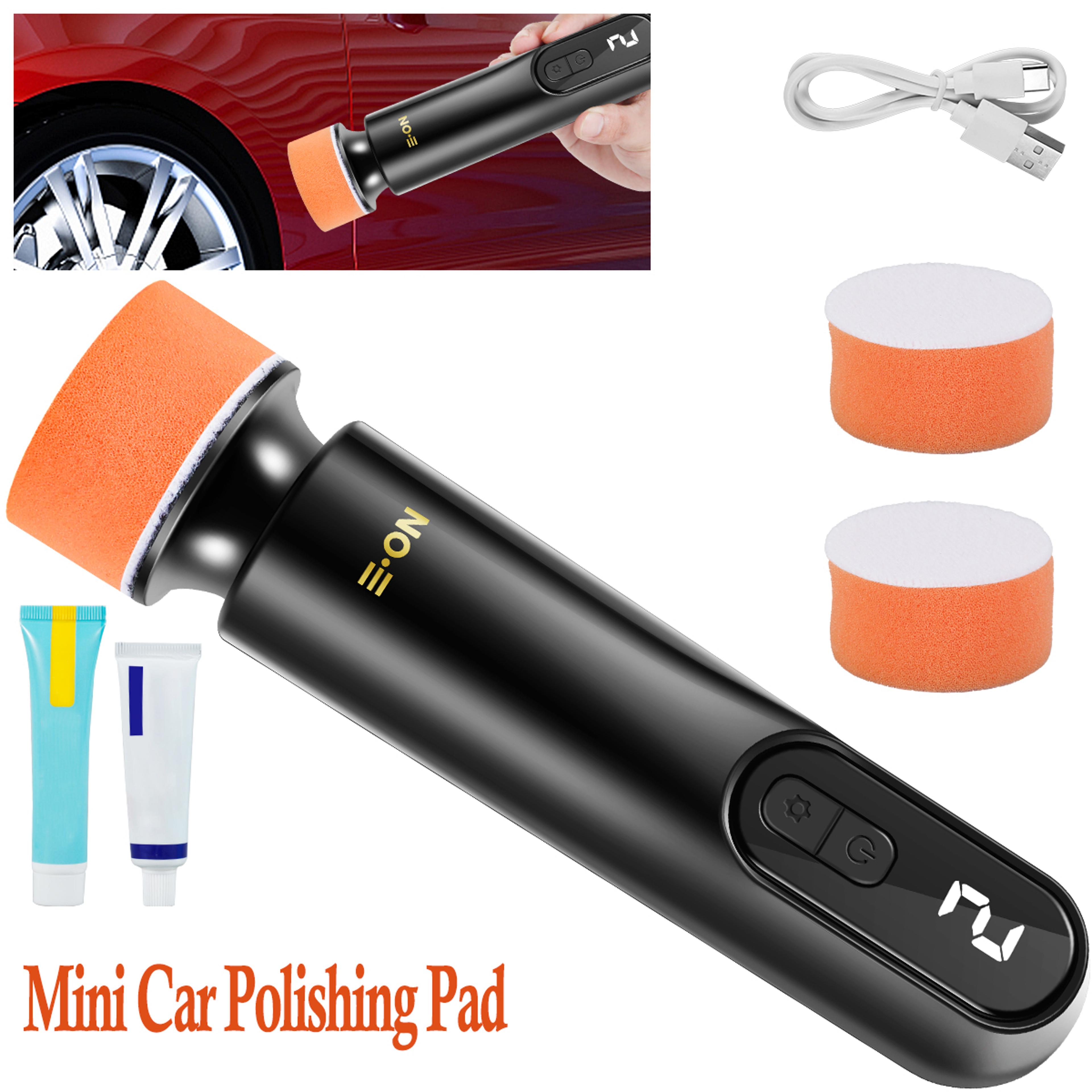Car Polisher Machine Wireless Electric Polishing Wax Tool Adjustable Speed LED Display Auto Polish  1