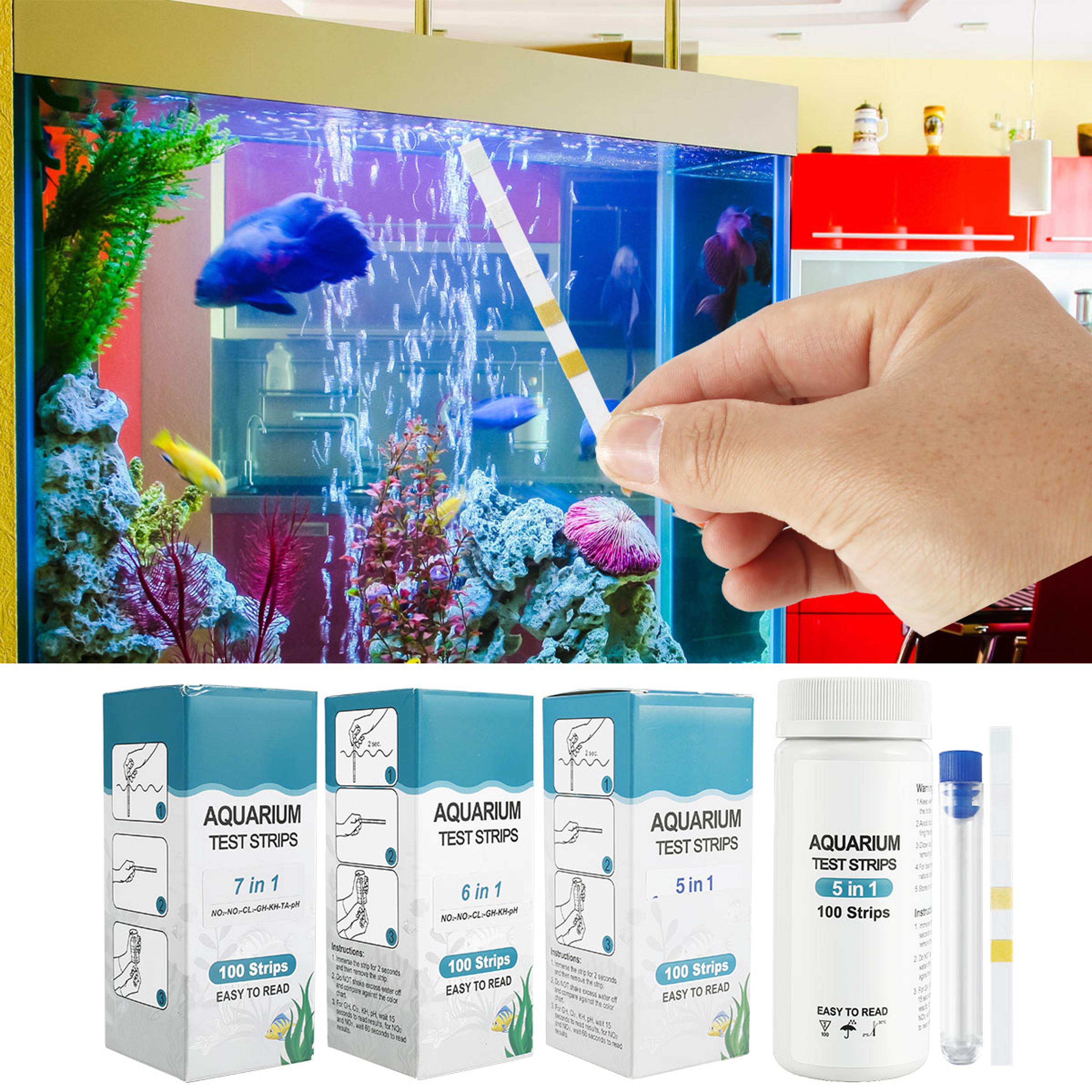 Aquarium Test Strips Kit For Fish Tank Freshwater  Saltwater PH And Water Quality Test Strips 4