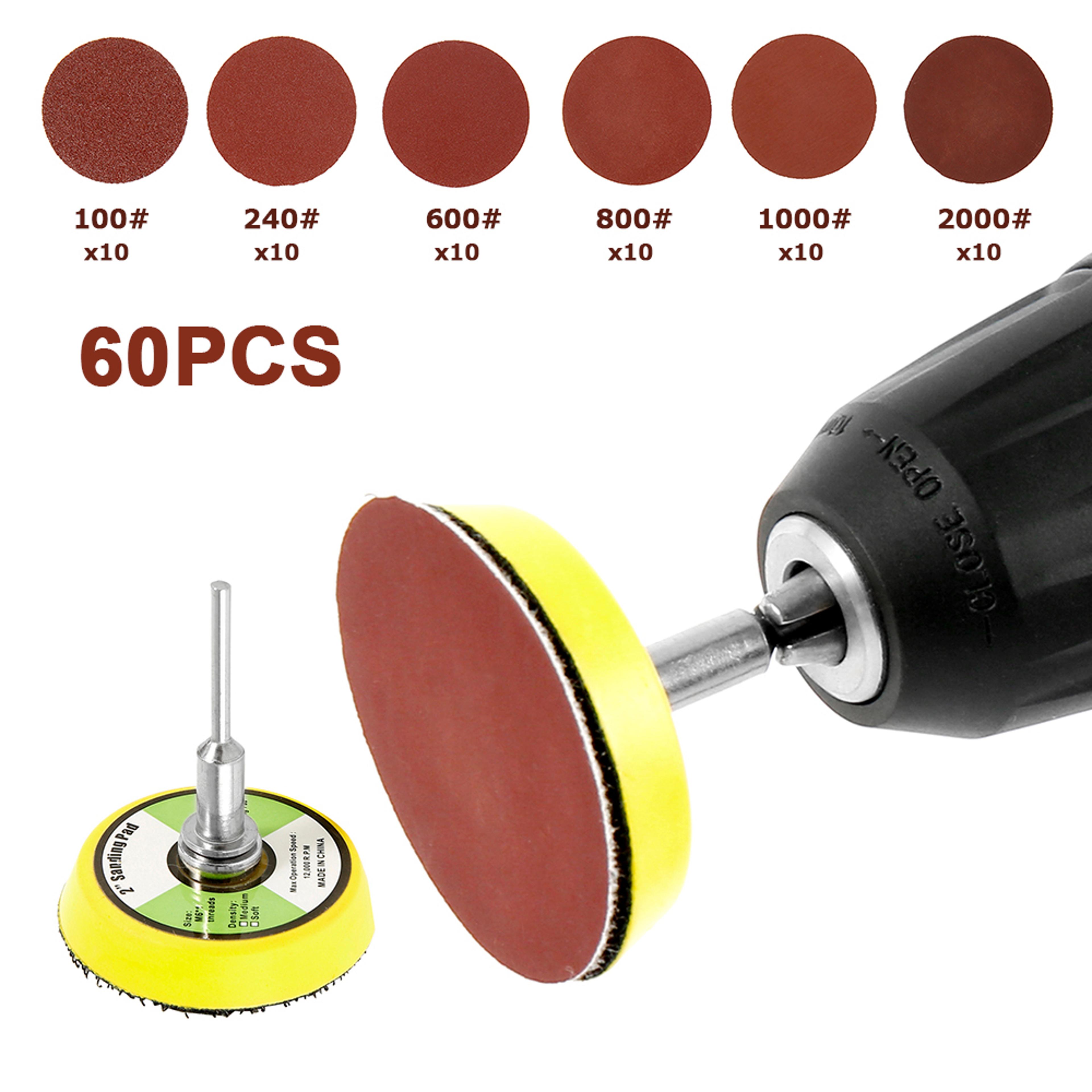 Polishing Pad Alumina Sanding Grit Drill Grinder Rotary Tools Accessories Sanding Paper Disc Pads Q 1