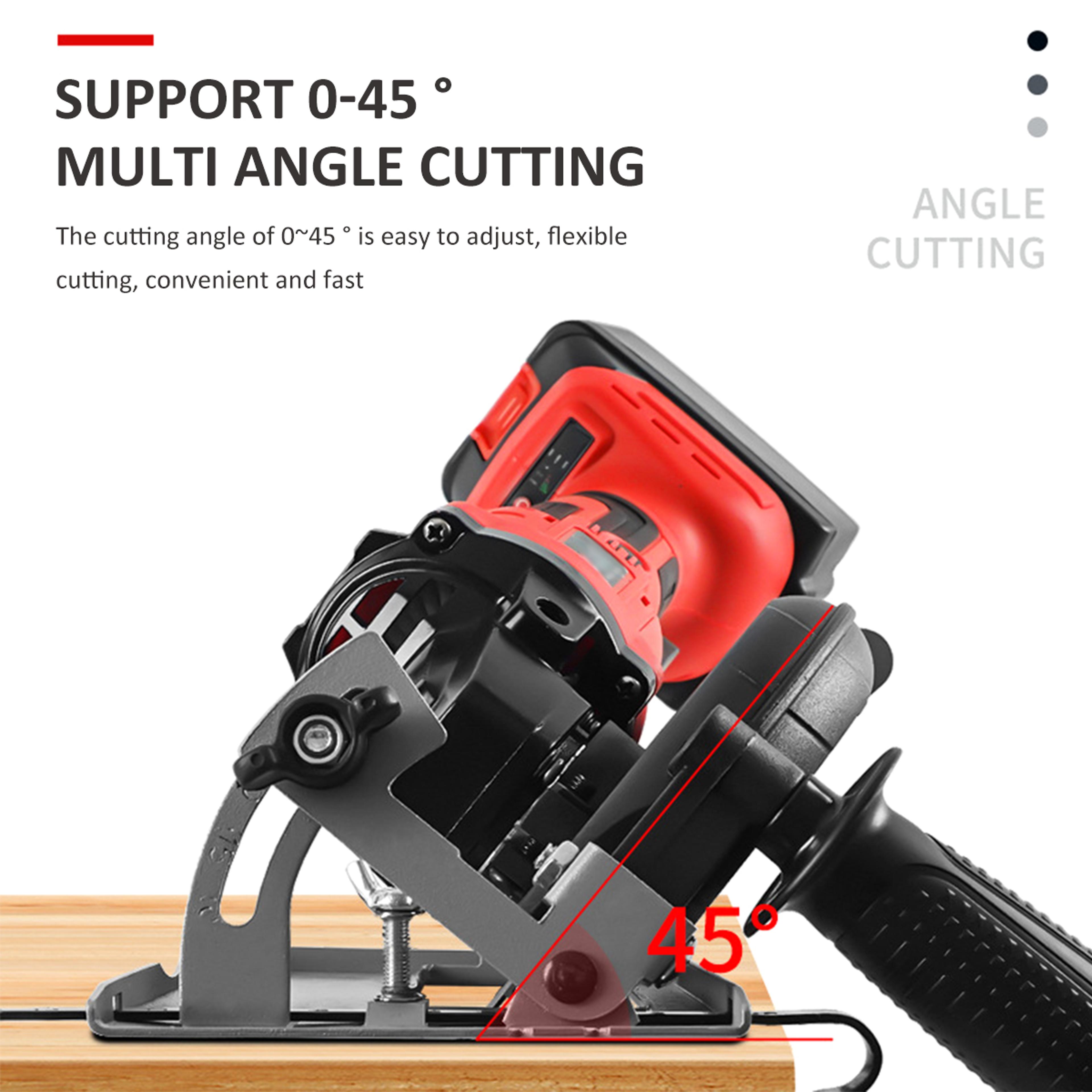 Adjustable Angle Grinder Holder Cutting Machine Slotting Bracket Grinder Angle Mill Tool 5